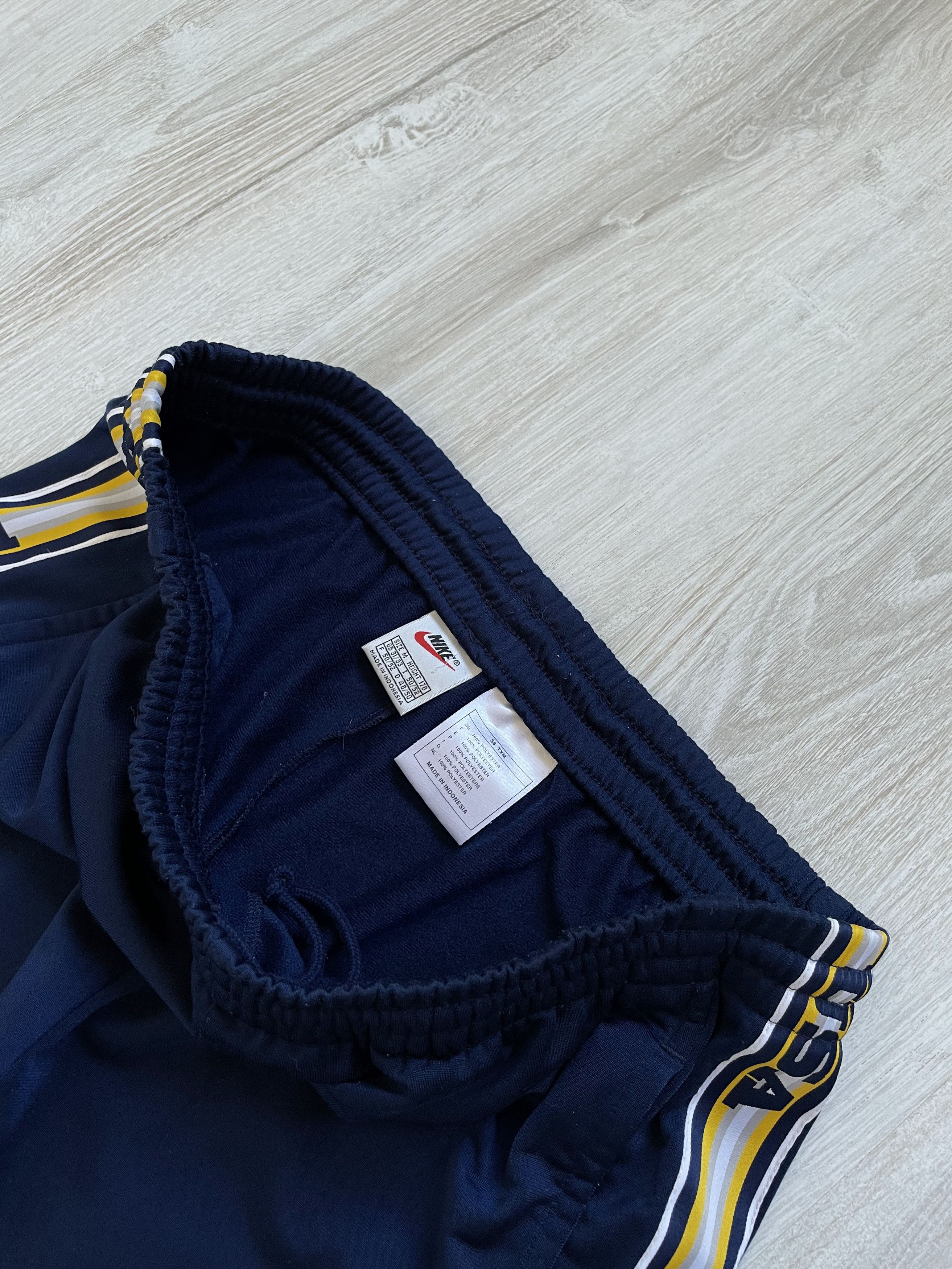 Nike Vintage 90s Nike Monogram Track Pants Size US 32 / EU 48 - 6 Thumbnail