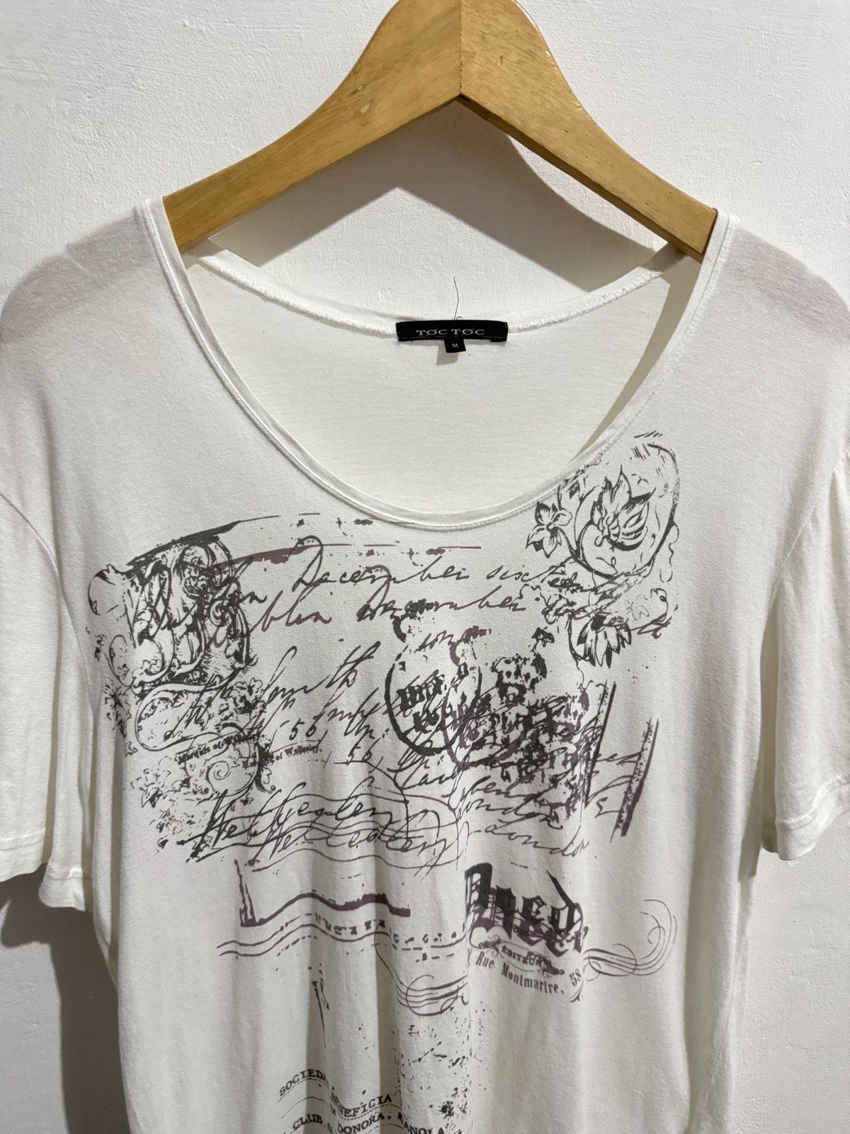 Hysteric Glamour Y2k Toc Toc Poem Grunge ifsixwasnine tshirt Size US M / EU 48-50 / 2 - 2 Thumbnail