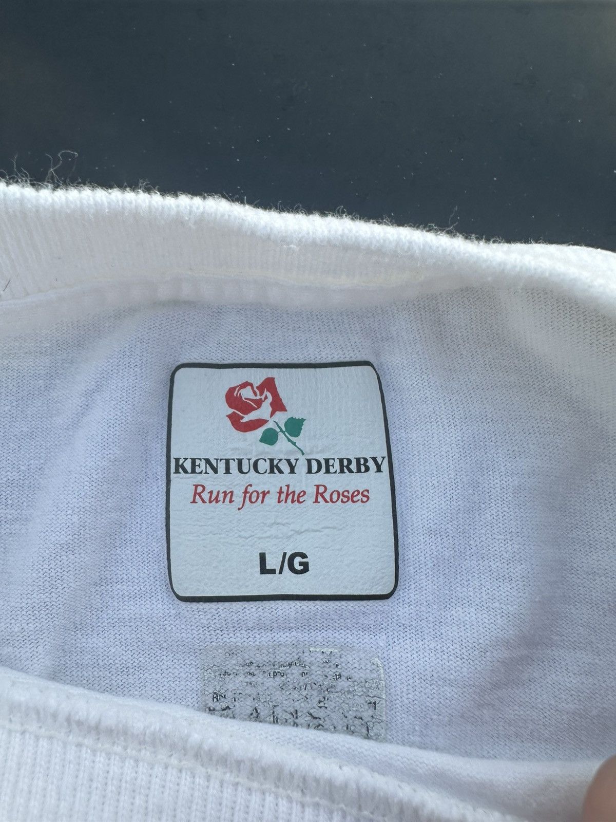 Vintage 2007 OFFICIAL KENTUCKY DERBY TEE Size US L / EU 52-54 / 3 - 3 Thumbnail