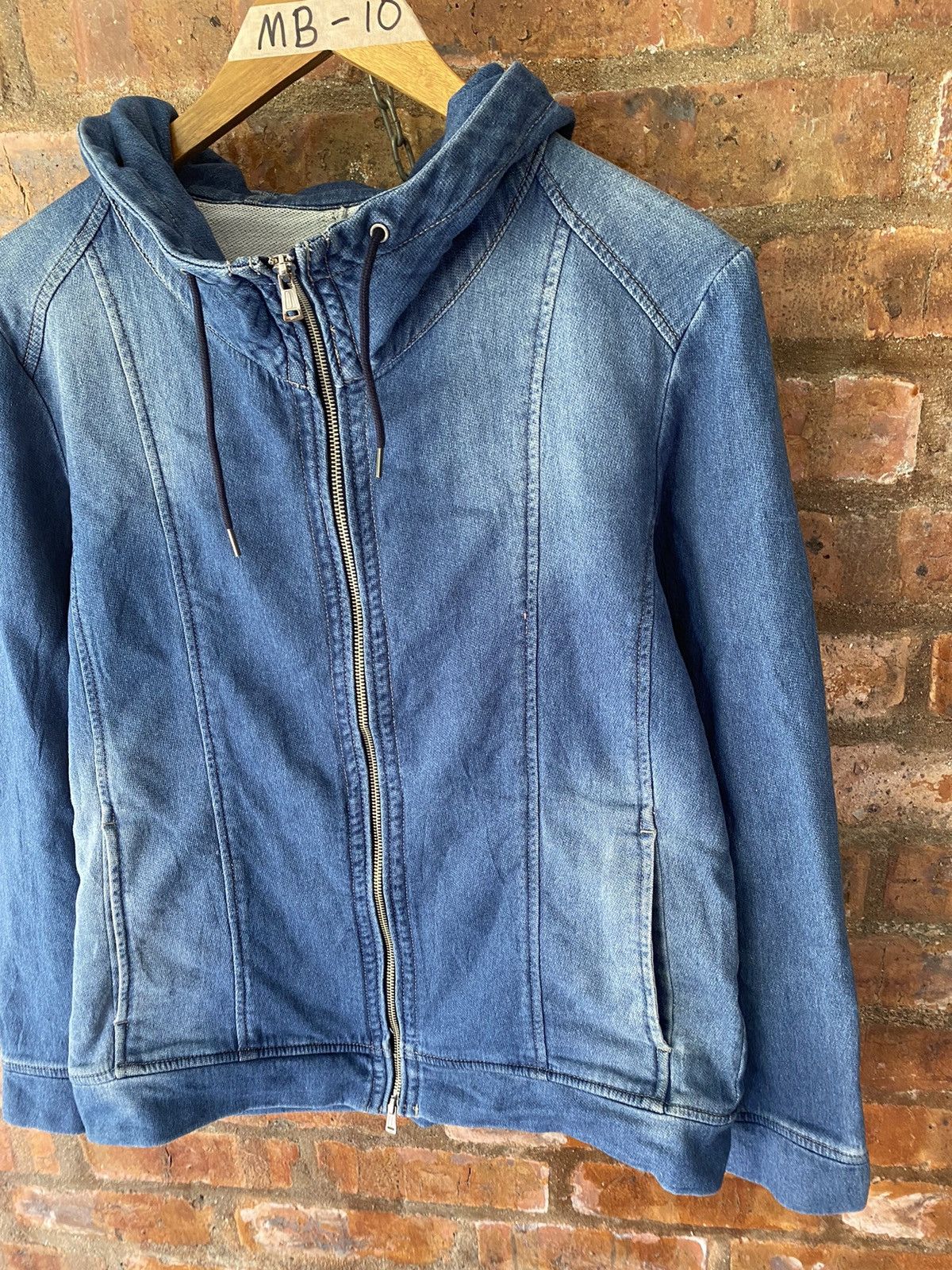 Issey Miyake 🔥Tete Homme Bono Denim Hoodie Size US M / EU 48-50 / 2 - 5 Thumbnail