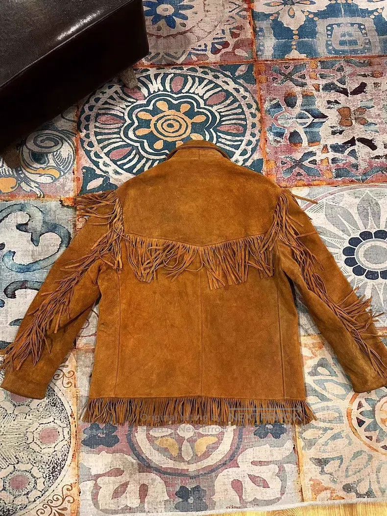 Schott Schott Fringed western leather coat Size US S / EU 44-46 / 1 - 3 Thumbnail