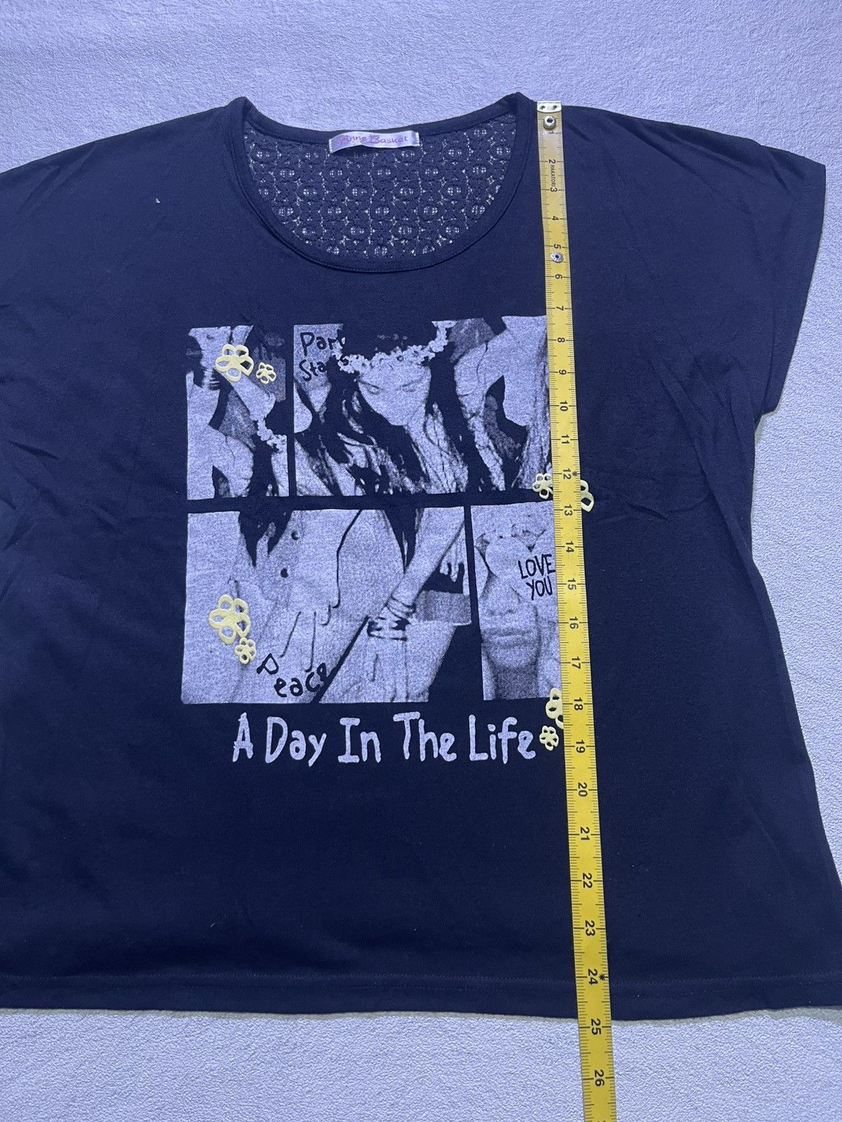 Hysteric Glamour Y2K ANNE BASKET short sleeve tshirt women's Size M / US 6-8 / IT 42-44 - 6 Thumbnail