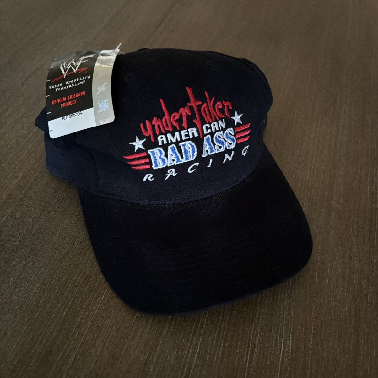 WWE VINTAGE WWF Undertaker Racing Hat Size ONE SIZE - 1 Thumbnail