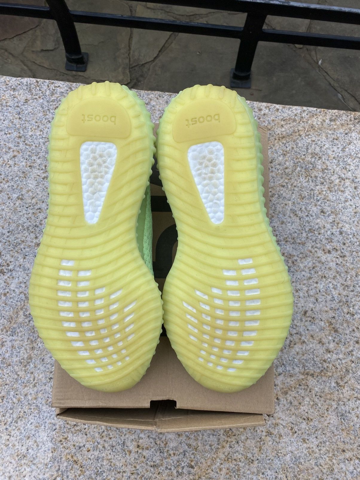 Adidas Yeezy Boost 350 V2 GID Glow EG5293 USED SIZE 10 Used Size US 10 / EU 43 - 5 Thumbnail