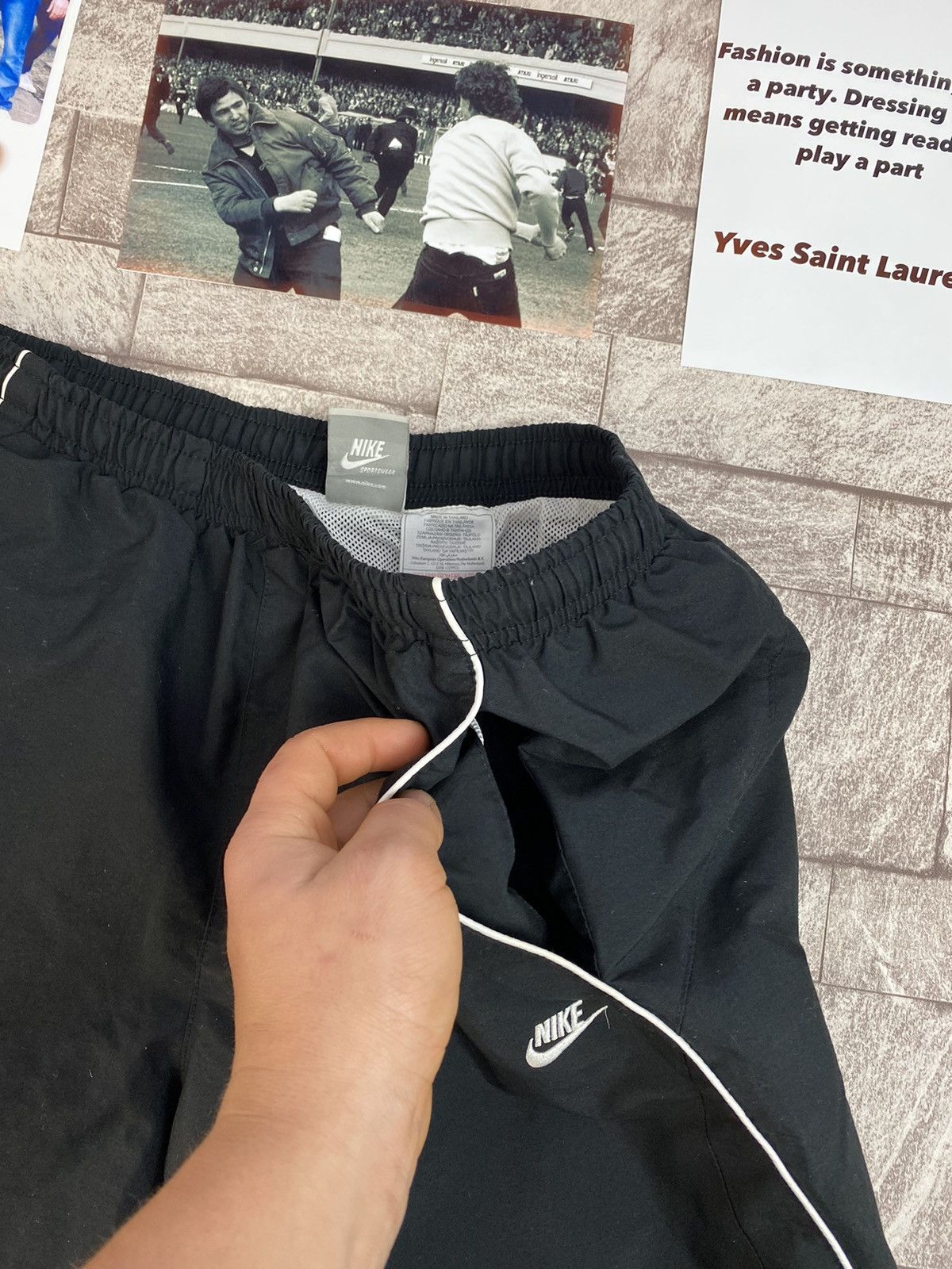 Nike × Vintage Vintage Nylon Nike Shorts Y2k style M Size US 32 / EU 48 - 10 Thumbnail