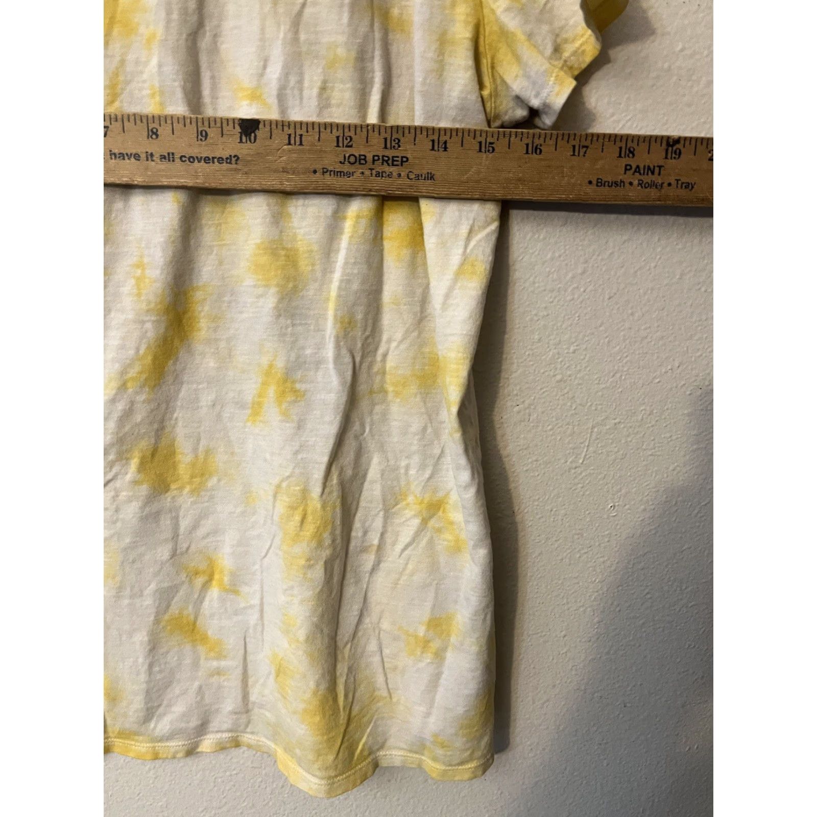 Victoria's Secret Victoria's Secret T Shirt Womens M Yellow Tie Dye Crew Neck casual Basic Breathable 100% Cotton Short Sleeve Regular Fit Womens Size M / US 6-8 / IT 42-44 - 5 Thumbnail