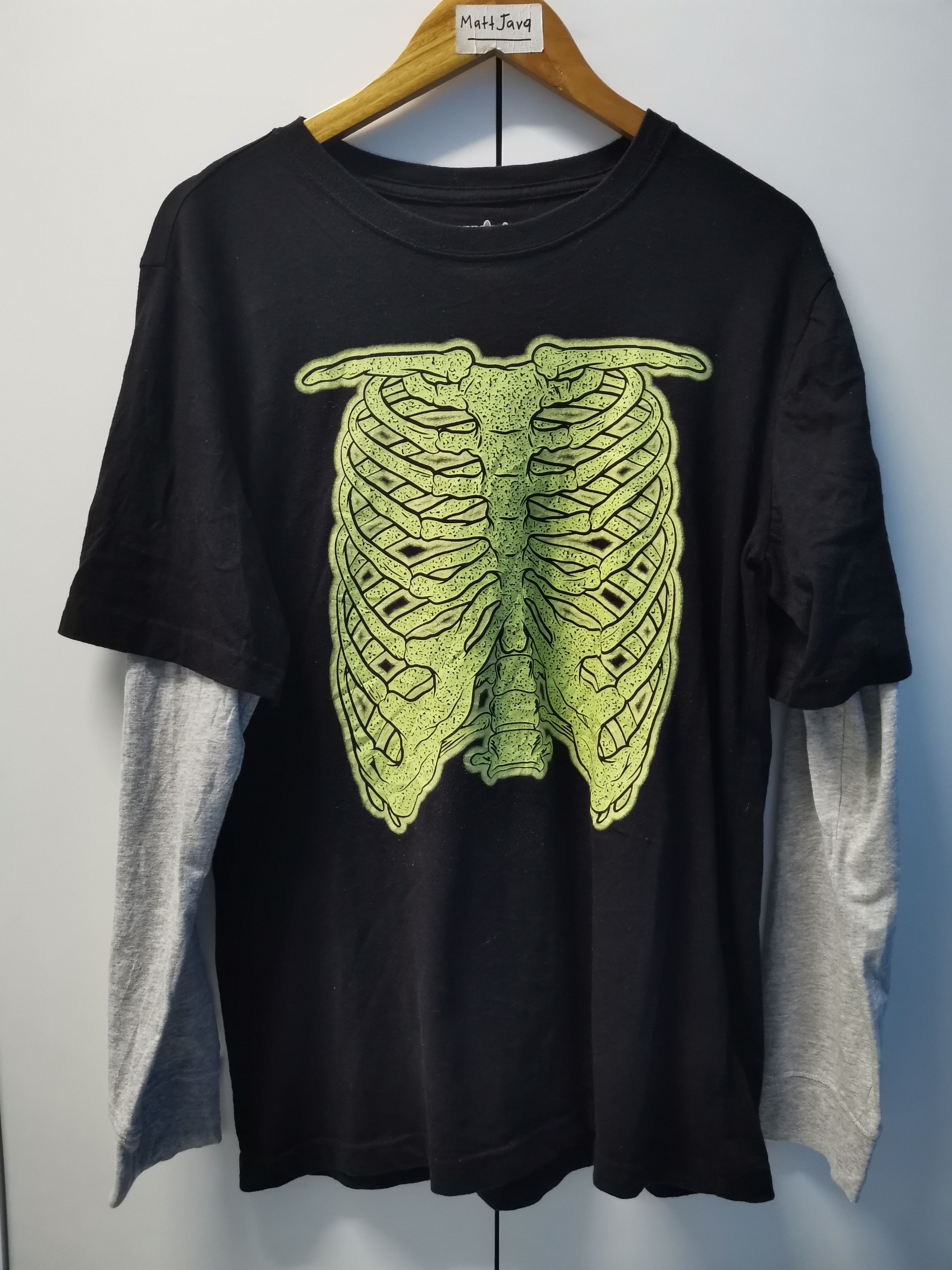 Bones × Joe Boxer Joe Boxer Bones Long Sleeve Pushead Skull Rare Size US M / EU 48-50 / 2 - 2 Thumbnail