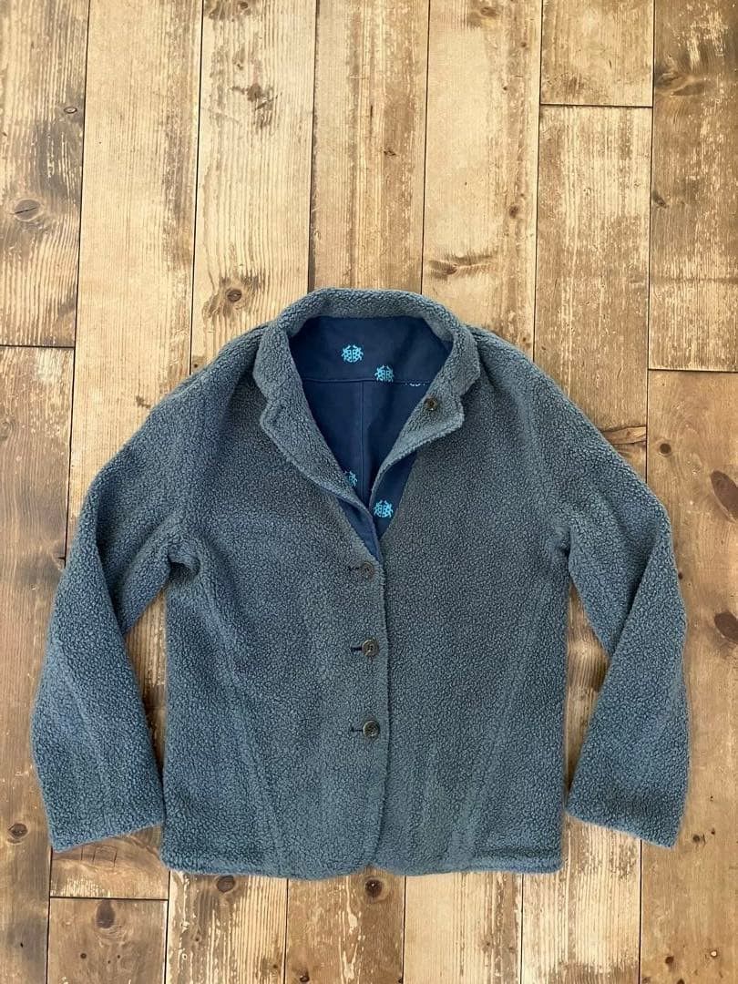 Undercover Undercover Blazer SHANTii Reversible Boa Jacket - Size S Size 34S - 3 Thumbnail