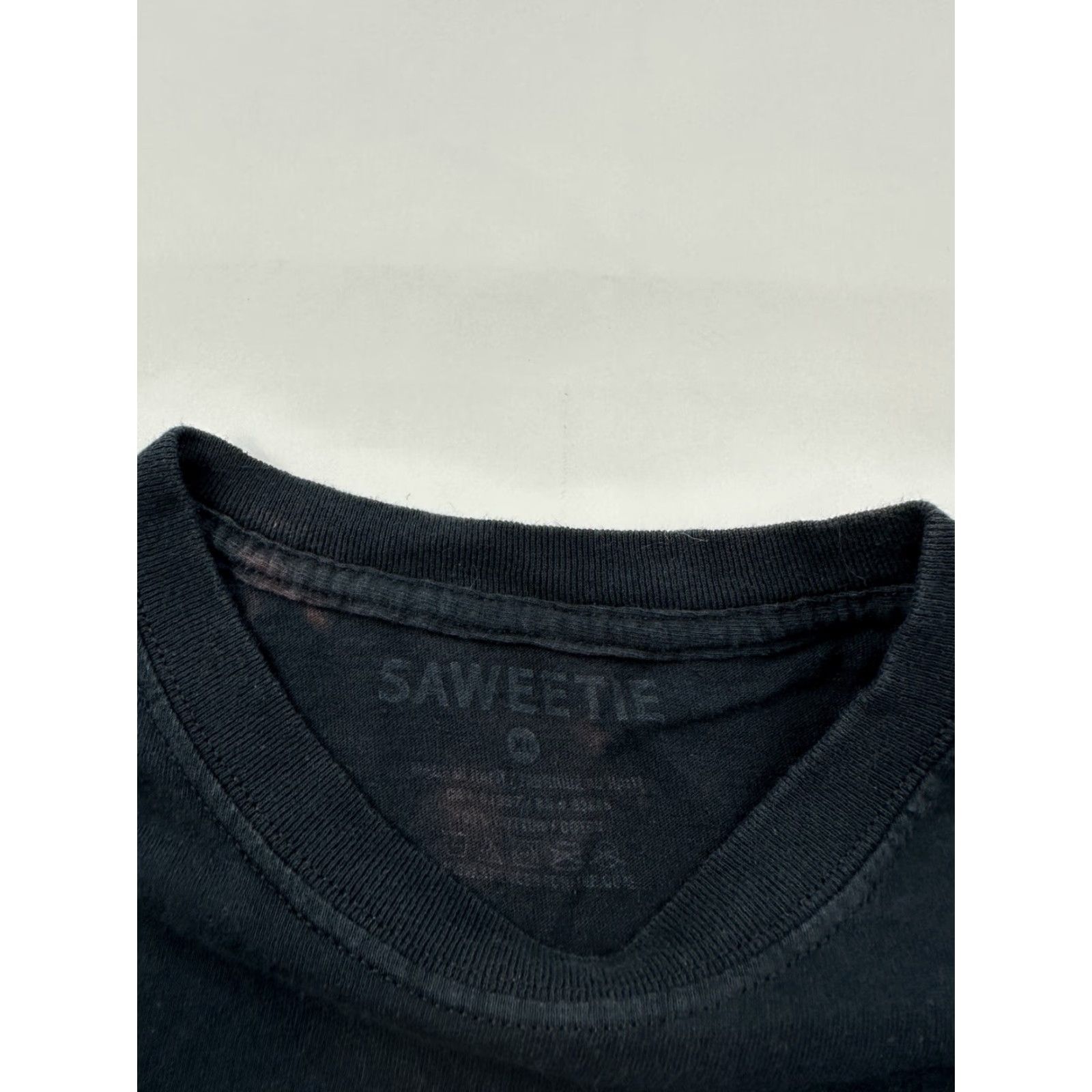 Vintage Saweetie Shirt Adult XL Black Cotton Short Sleeve So Icy Summer Rap Hip Hop Tee Mens Size US XL / EU 56 / 4 - 6 Thumbnail