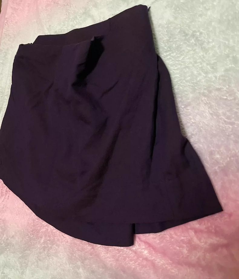 Vivienne Westwood Vivienne Westwood size2 Dark purple asymmetrical half skirt Size 26" / US 2 / IT 38 - 5 Thumbnail
