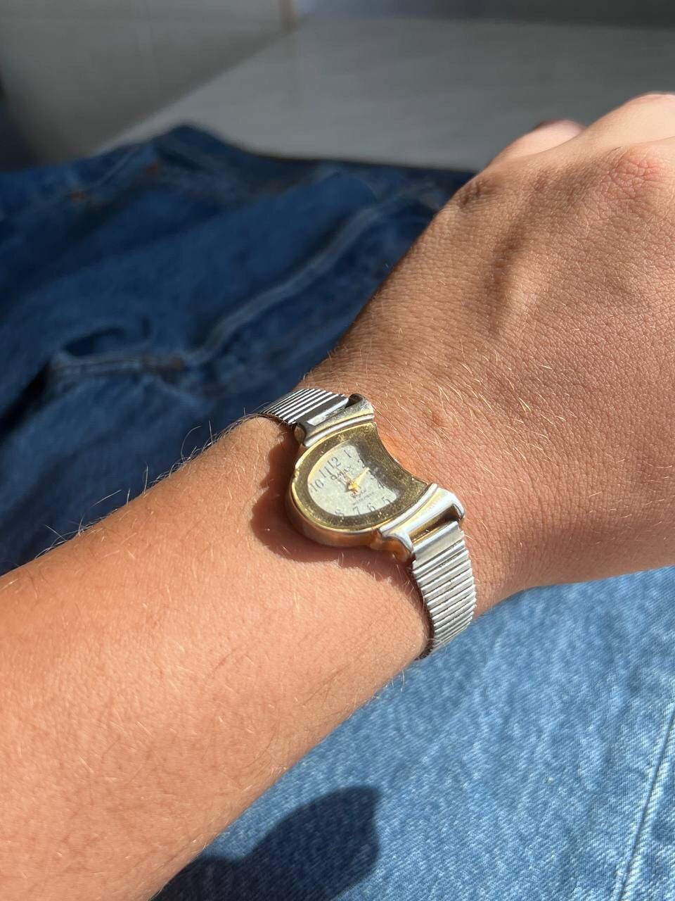 Designer × Japanese Brand × Vintage Vintage futuristic form watch Futuristic bracelet Watches Size ONE SIZE - 4 Thumbnail