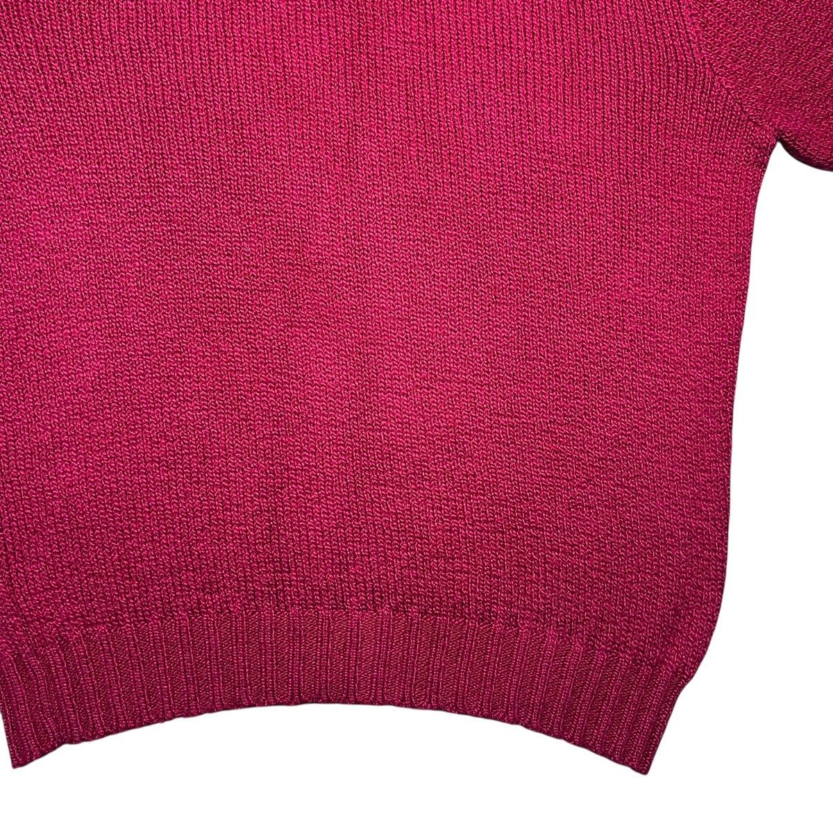 Polo Ralph Lauren Vintage Polo Ralph Lauren Red Cotton Knit Pullover Sweater Size US L / EU 52-54 / 3 - 13 Thumbnail