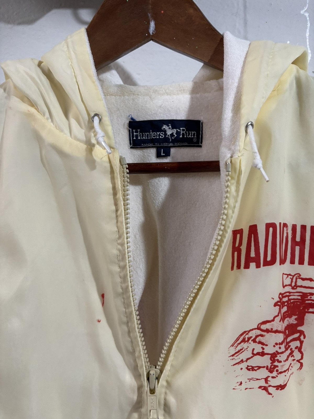 Band Tees Radiohead windbreaker. Size US L / EU 52-54 / 3 - 3 Thumbnail