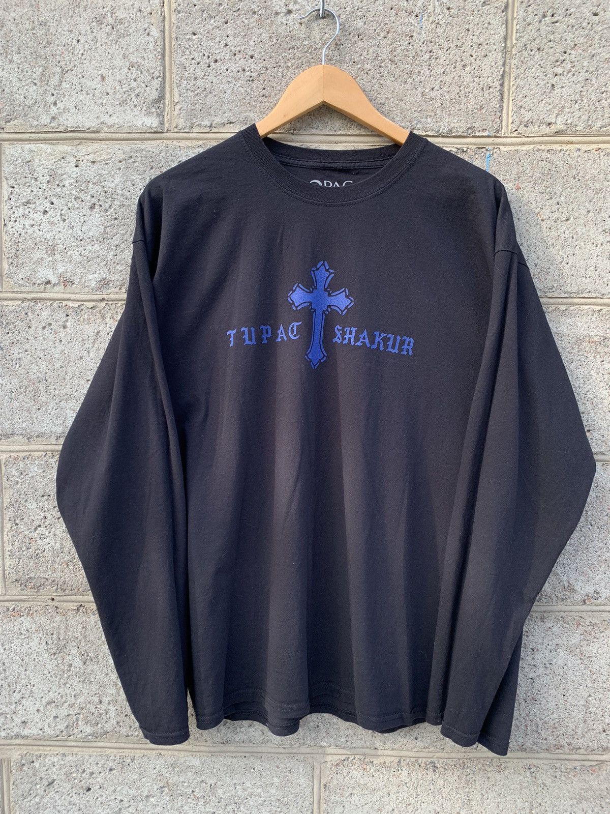 Band Tees × Rap Tees Tupac y2k long sleeve 2puc Size US L / EU 52-54 / 3 - 2 Thumbnail