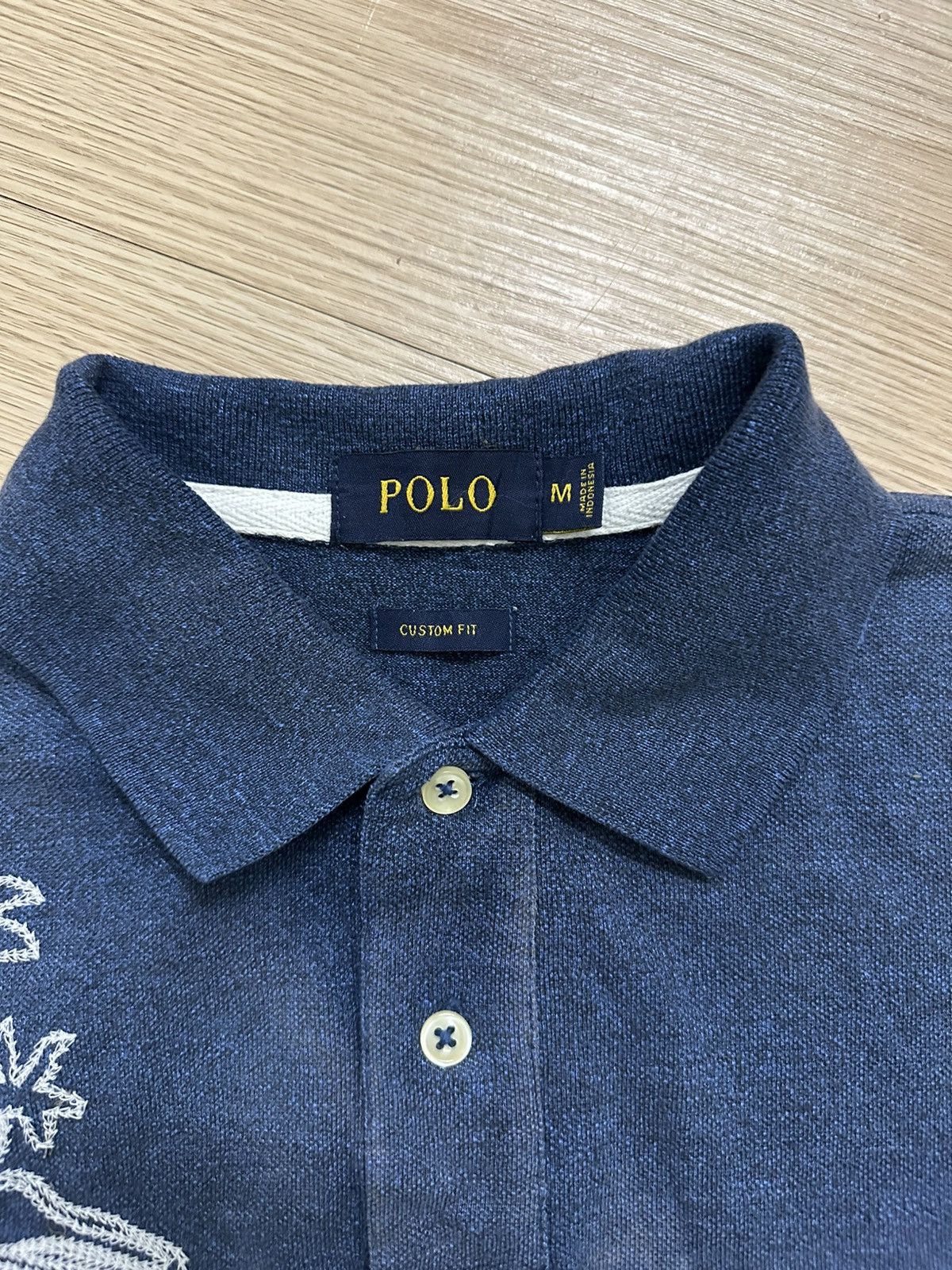 Beauty Beast × Polo Ralph Lauren × Ralph Lauren Rare And Beautiful Polo Ralph Lauren Hawaii Aloha Embroidery Size US M / EU 48-50 / 2 - 9 Thumbnail