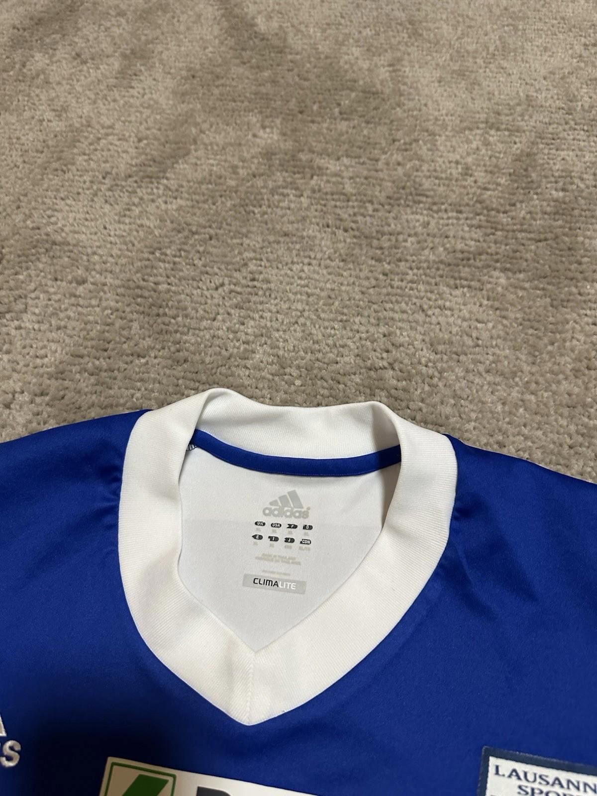 Adidas LAUSANNE SPORT 2011 2012 HOME FOOTBALL SHIRT SOCCER JERSEY Size US XL / EU 56 / 4 - 5 Thumbnail