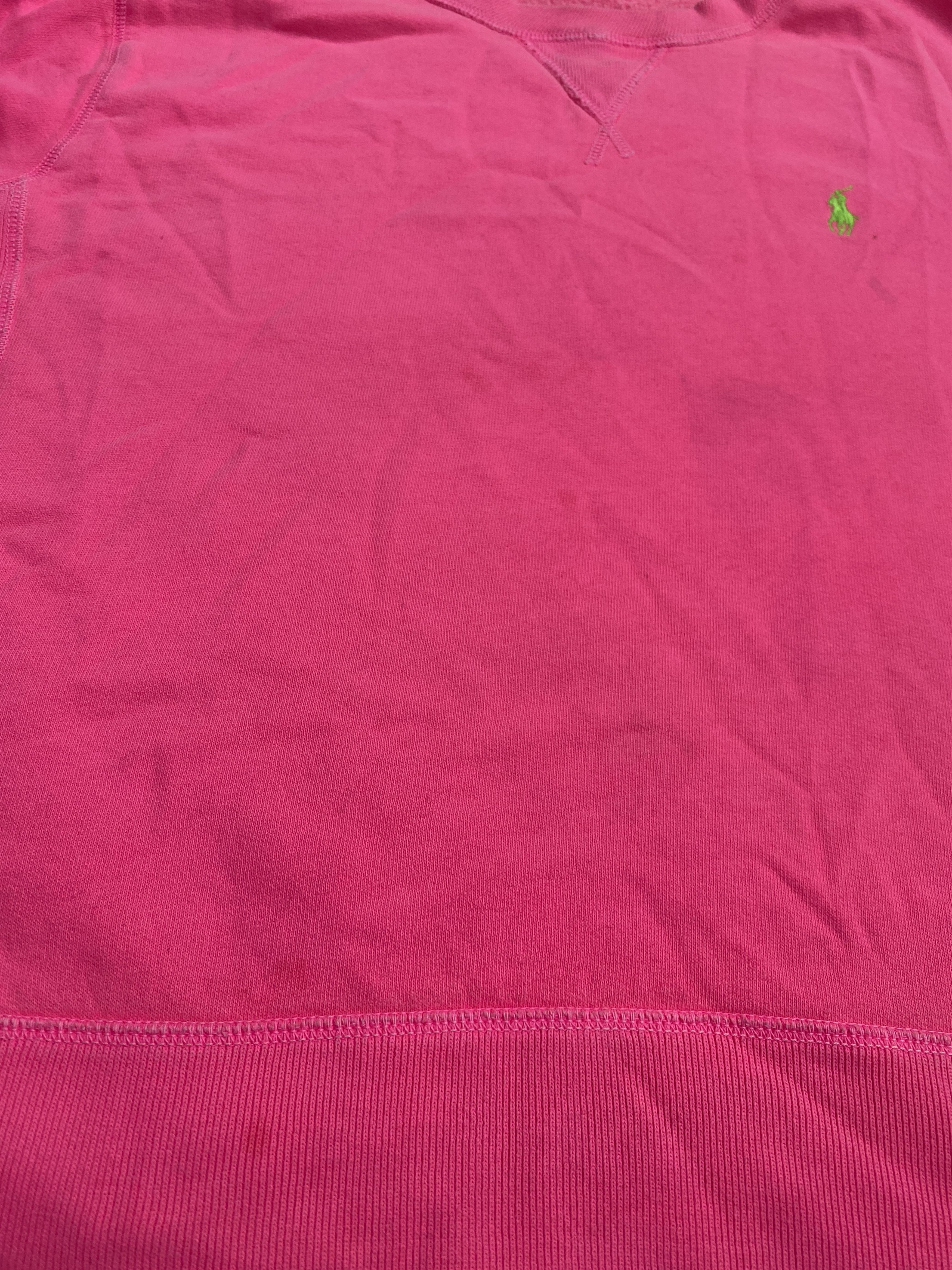Polo Ralph Lauren Polo Ralph Lauren small pony sweatshirt crewneck neon Size XL / US 12-14 / IT 48-50 - 7 Thumbnail