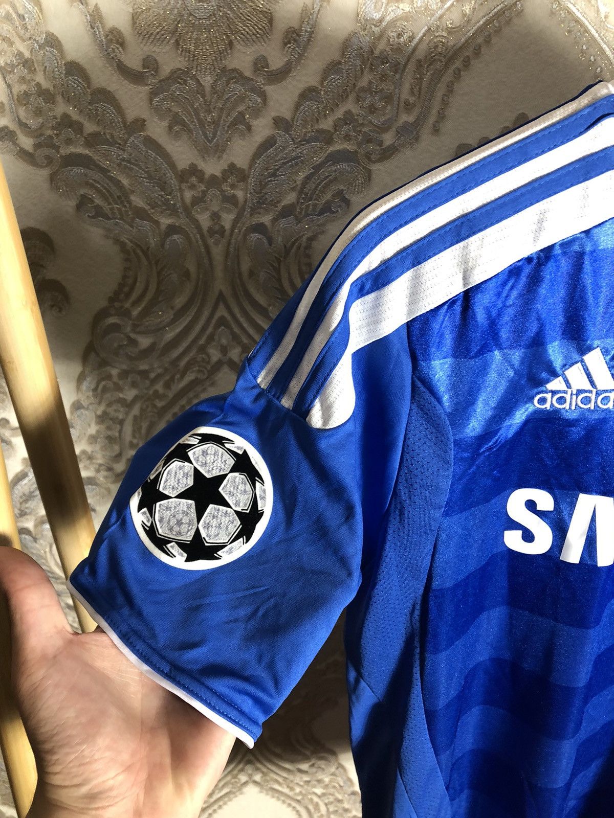 Vintage VERY RARE ADIDAS FC CHELSEA LONDON ENGLAND SOCCER JERSEY Y2K Size US M / EU 48-50 / 2 - 5 Thumbnail