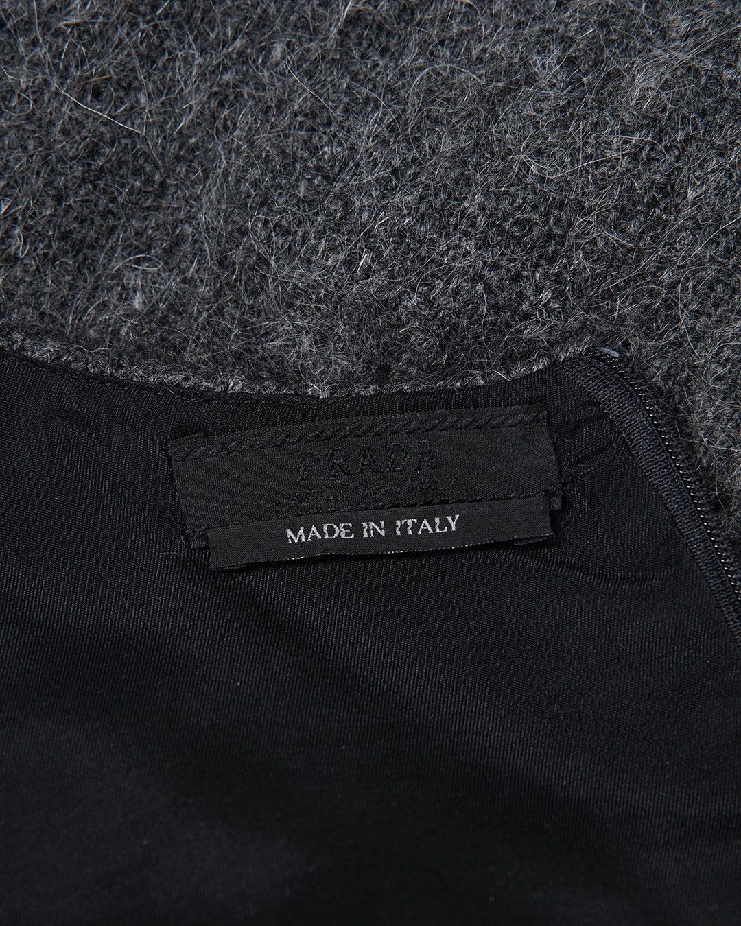 Prada Prada F/W1998 Mohair Dress in Grey Size M / US 6-8 / IT 42-44 - 10 Thumbnail