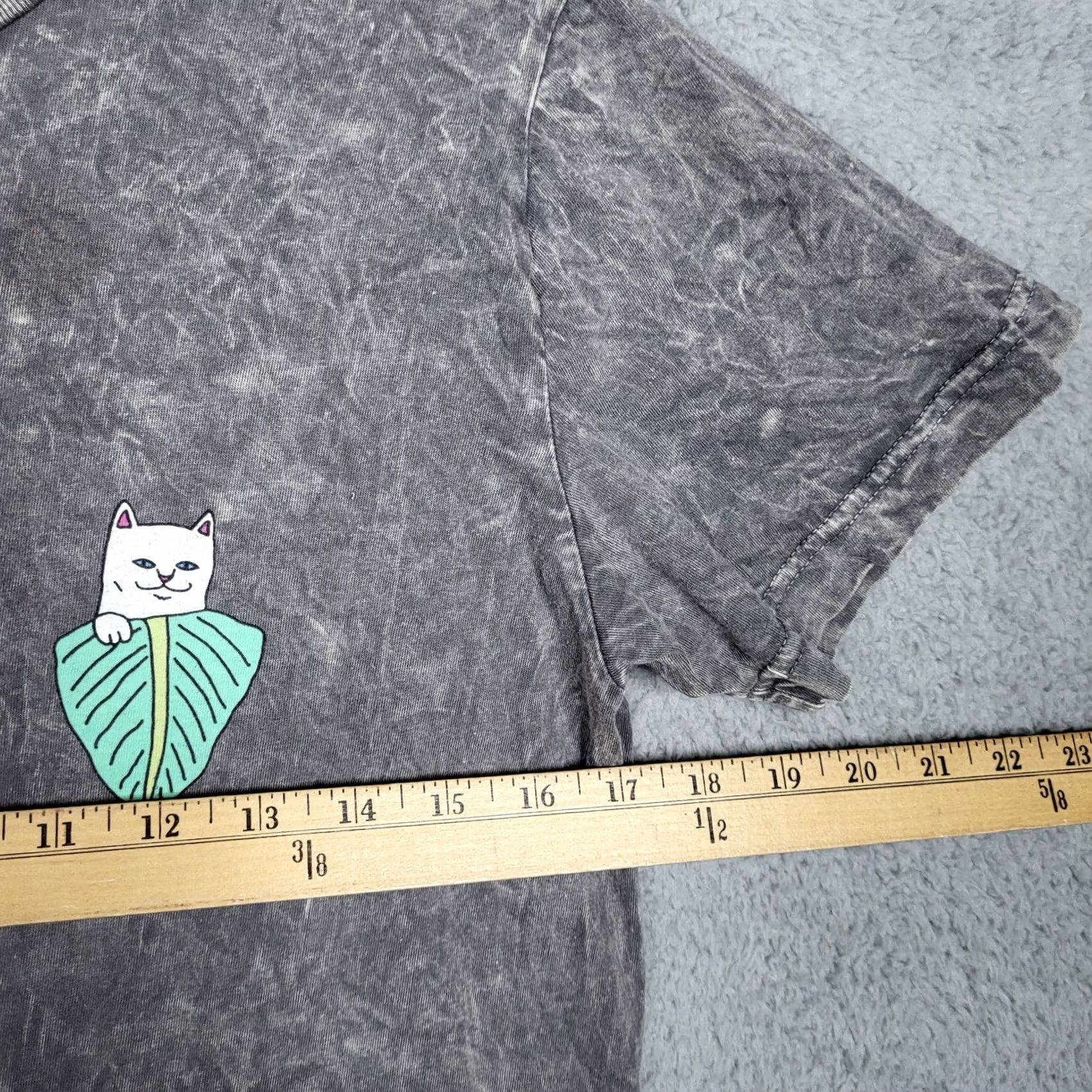 RIPNDIP RIPNDIP Women's Gray Tie-dye Short sleeve Tee Size S Size 28" / US 6 / IT 42 - 4 Thumbnail