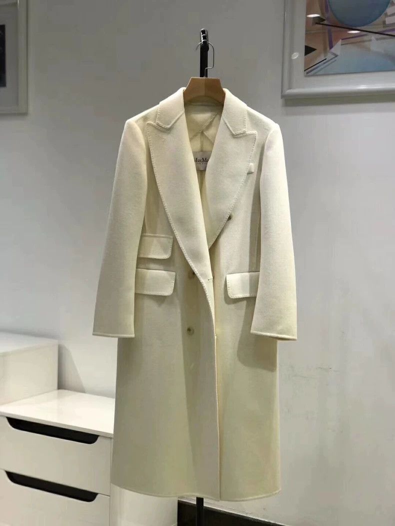 Max Mara Max Mara Wool Cashmere Classic Coat Jacket Size M / US 6-8 / IT 42-44 - 3 Thumbnail