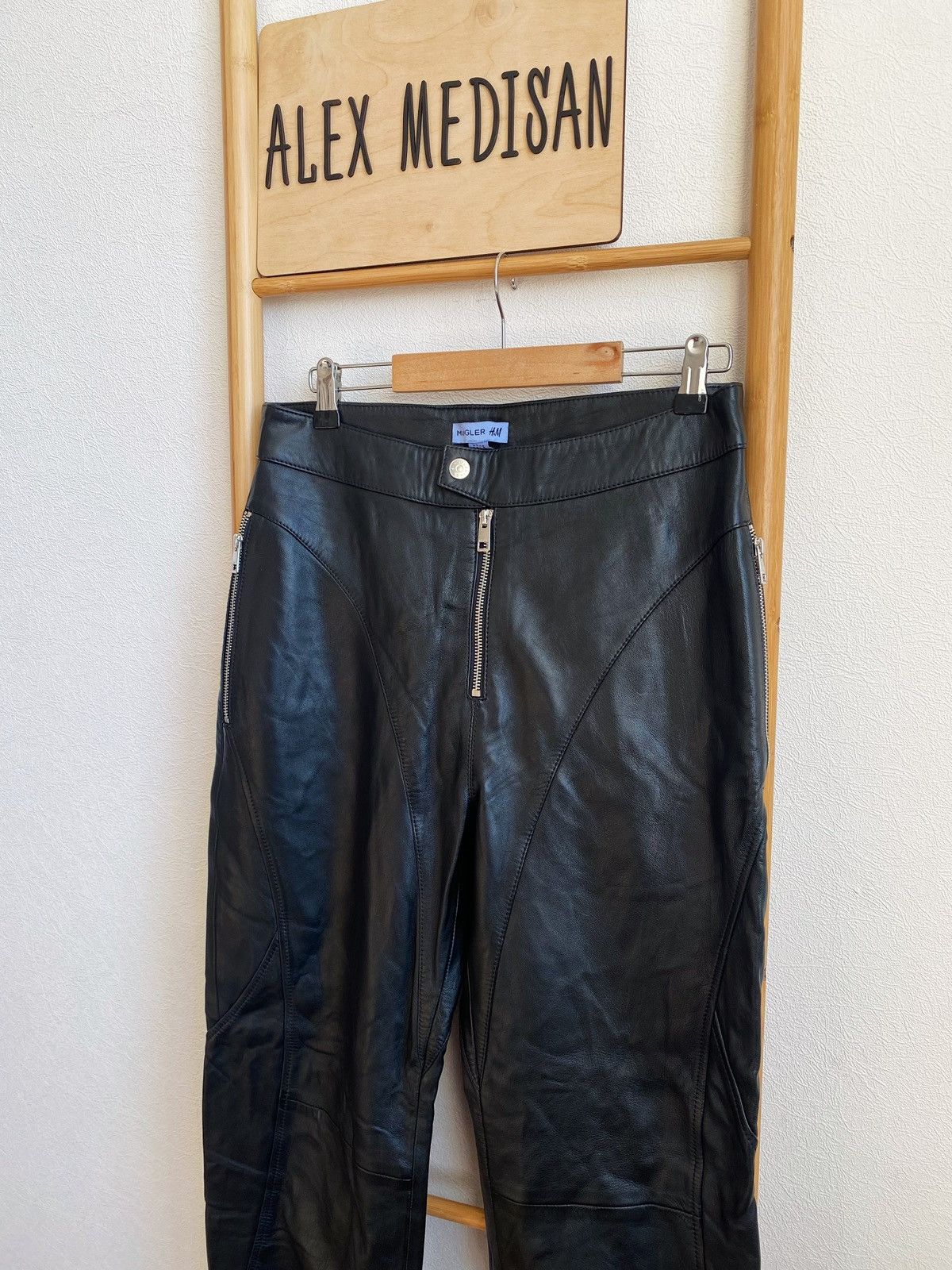 Mugler Mugler x H&M Leather Pants Size US 32 / EU 48 - 11 Thumbnail