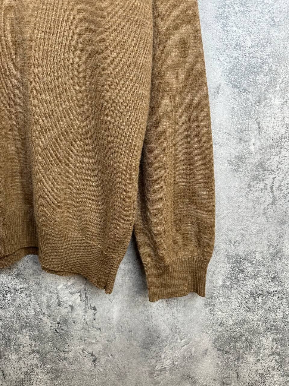 Other Maerz Muenchen V-Neck Sweater Brown Pullover Knit Jumper LS Size US XXL / EU 58 / 5 - 8 Thumbnail