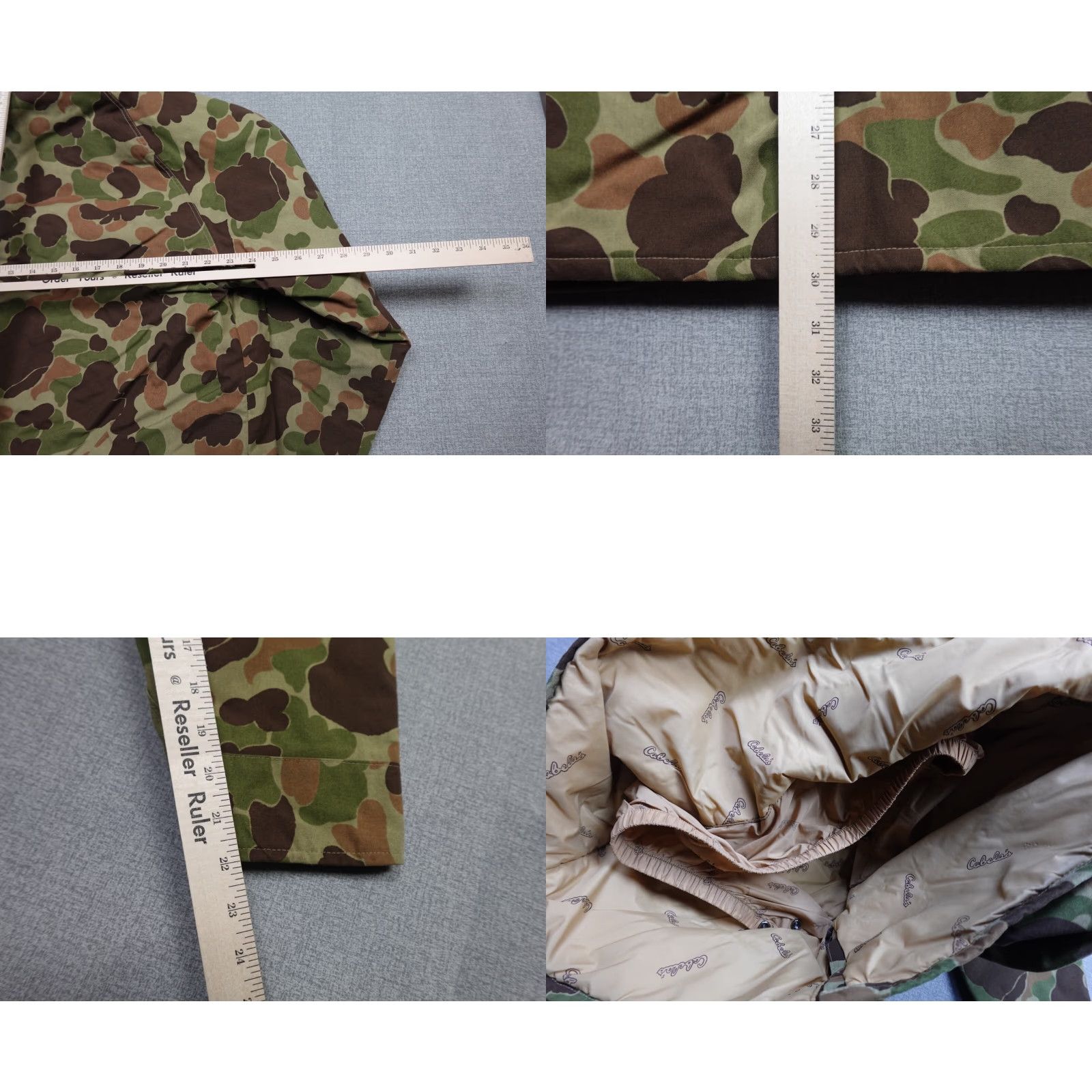 Vintage Cabela's Jacket Camouflage Brown Hooded Puffer USA USA Logo Long Size L Men's Jacket Therma Thinsulate Goretex Vintage Size US L / EU 52-54 / 3 - 8 Thumbnail