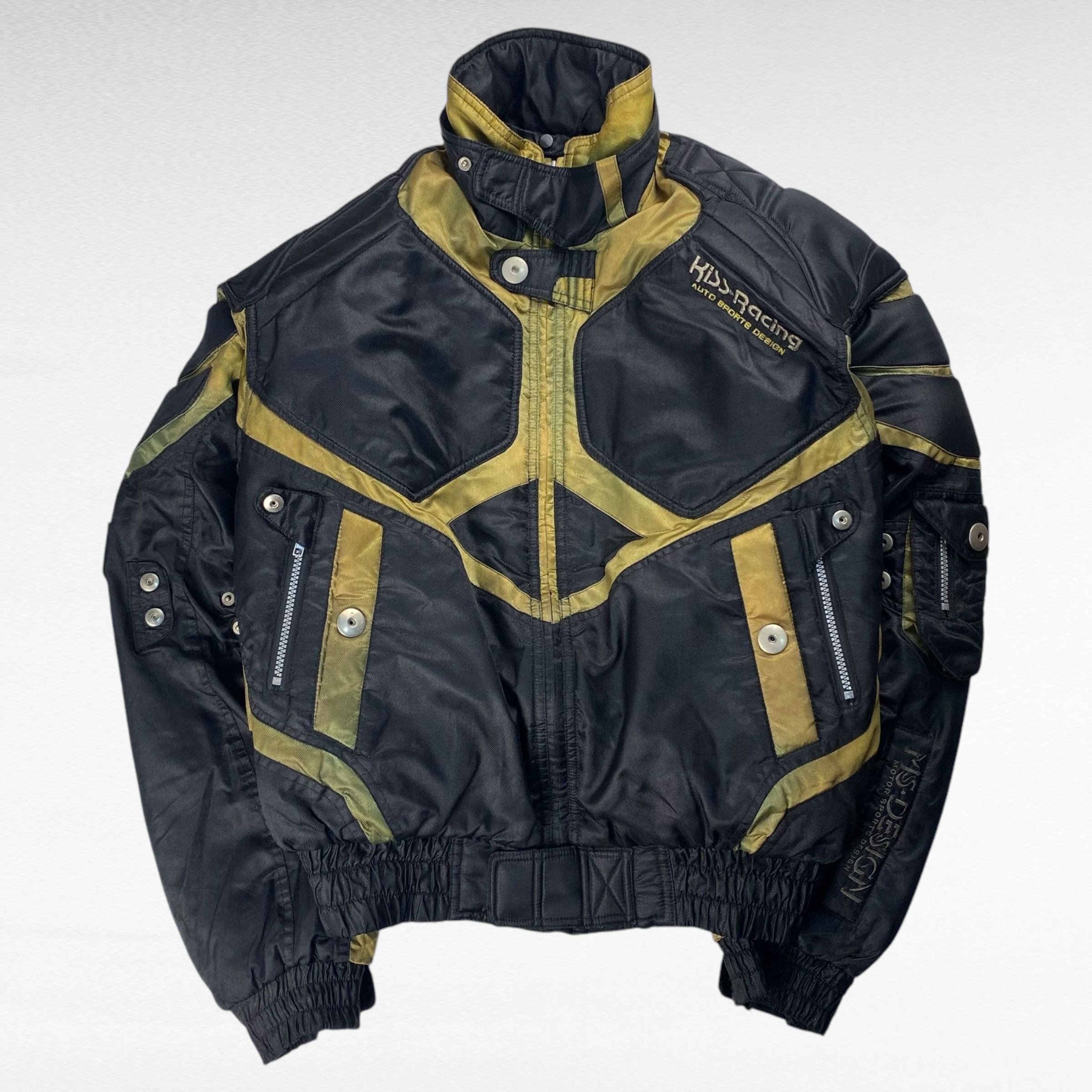 KISS RACING Racing Jacket Padded Shoulder Size M