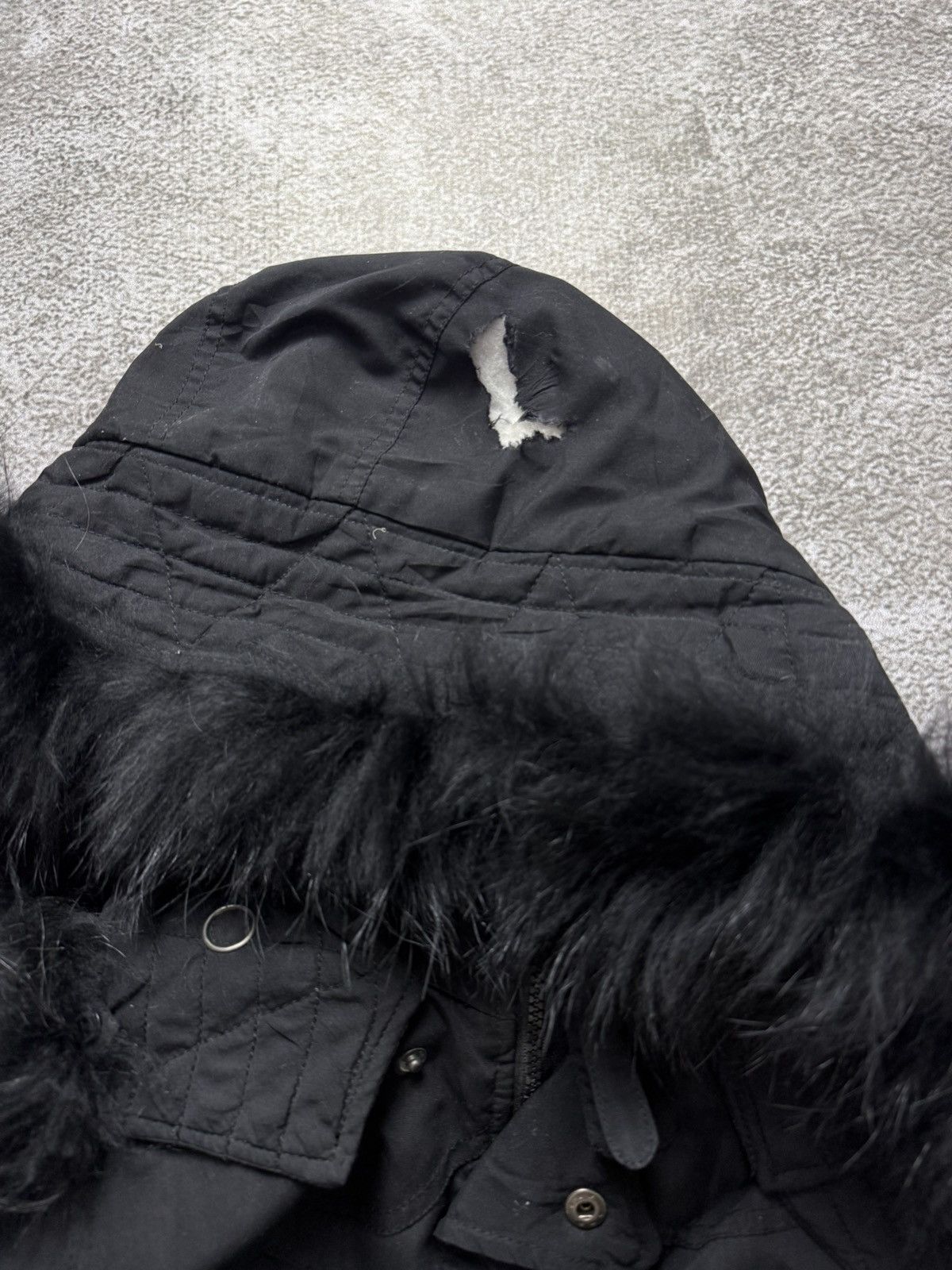 SLY Sly Fur Racoon Black Jacket Size US M / EU 48-50 / 2 - 9 Thumbnail