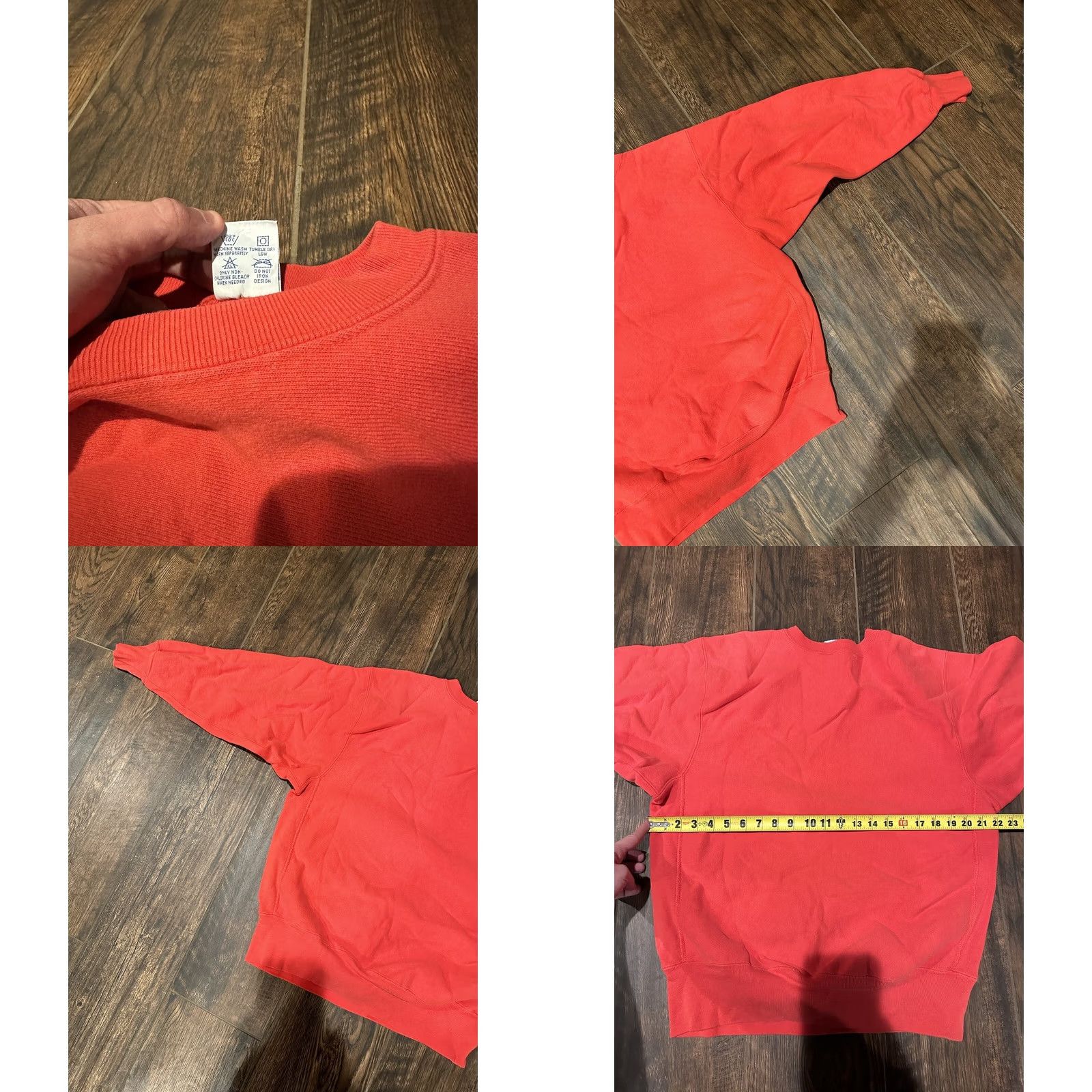 Champion VINTAGE Champion Sweatshirt Crewneck Reverse Weave Red XL Made in USA 90s Mens Size US XL / EU 56 / 4 - 8 Thumbnail