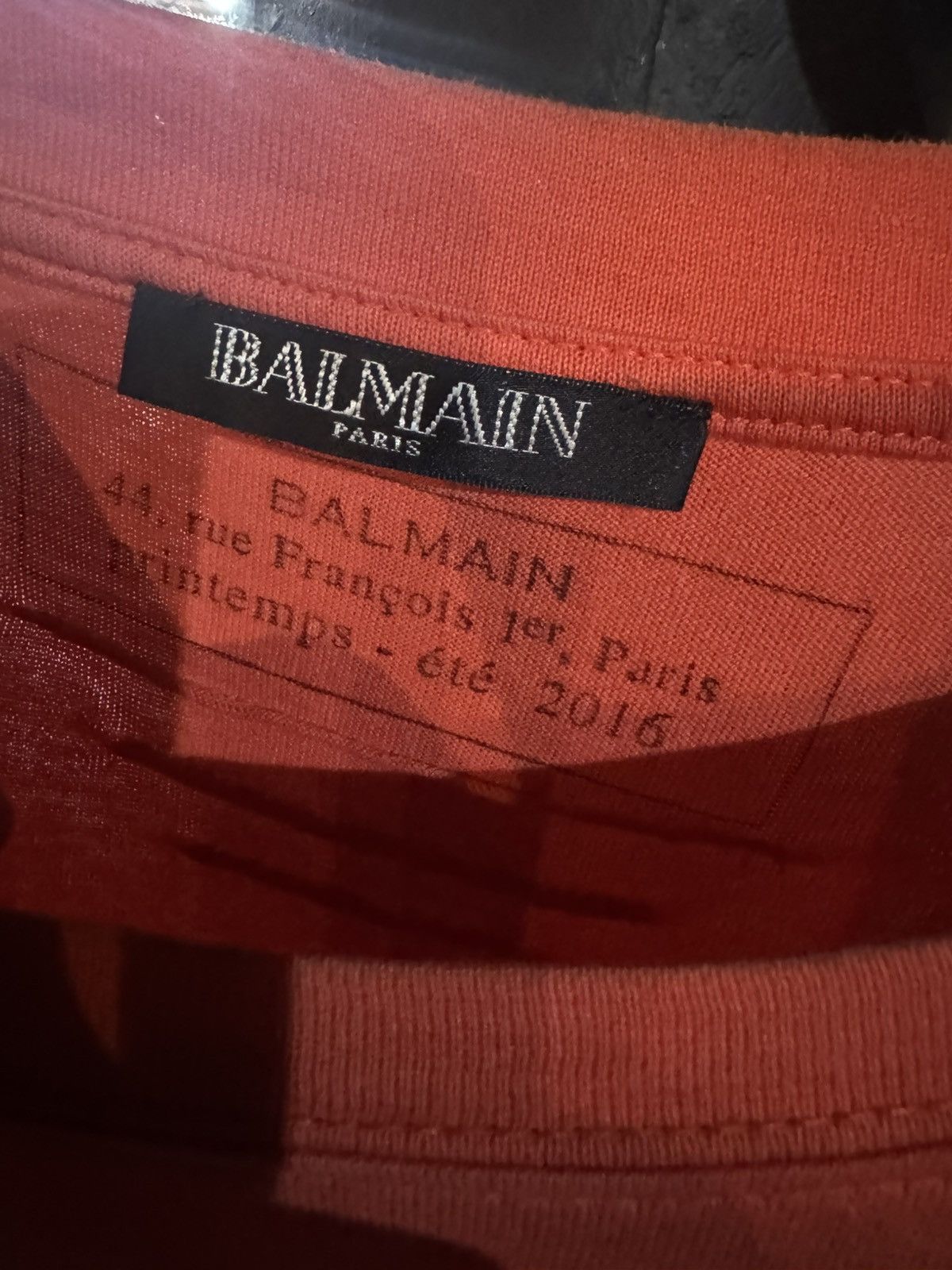 Balmain Balmain T Shirt Size XS Size US XS / EU 42 / 0 - 3 Thumbnail