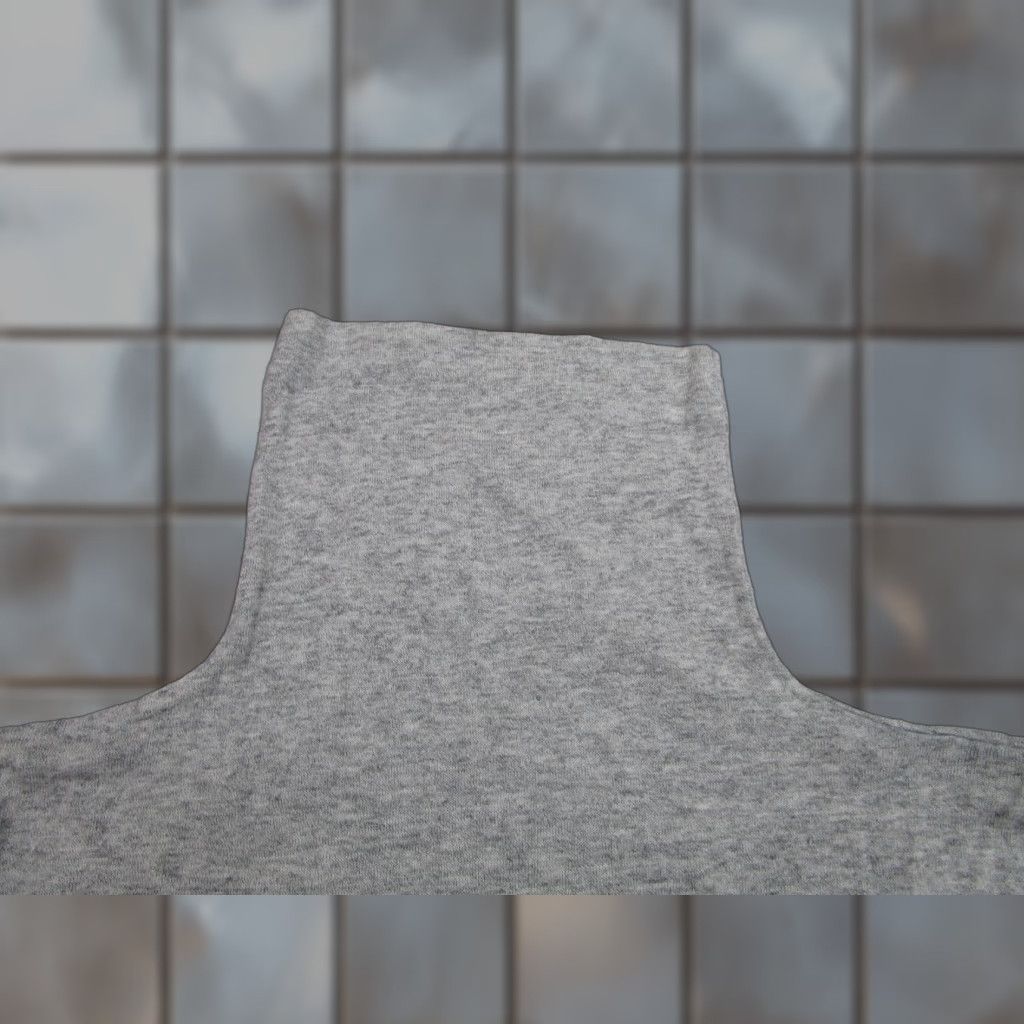 Club Monaco Club Monaco Sweater Womens Medium Gray Cotton Cashmere Turtleneck Pullover Size M / US 6-8 / IT 42-44 - 1 Thumbnail