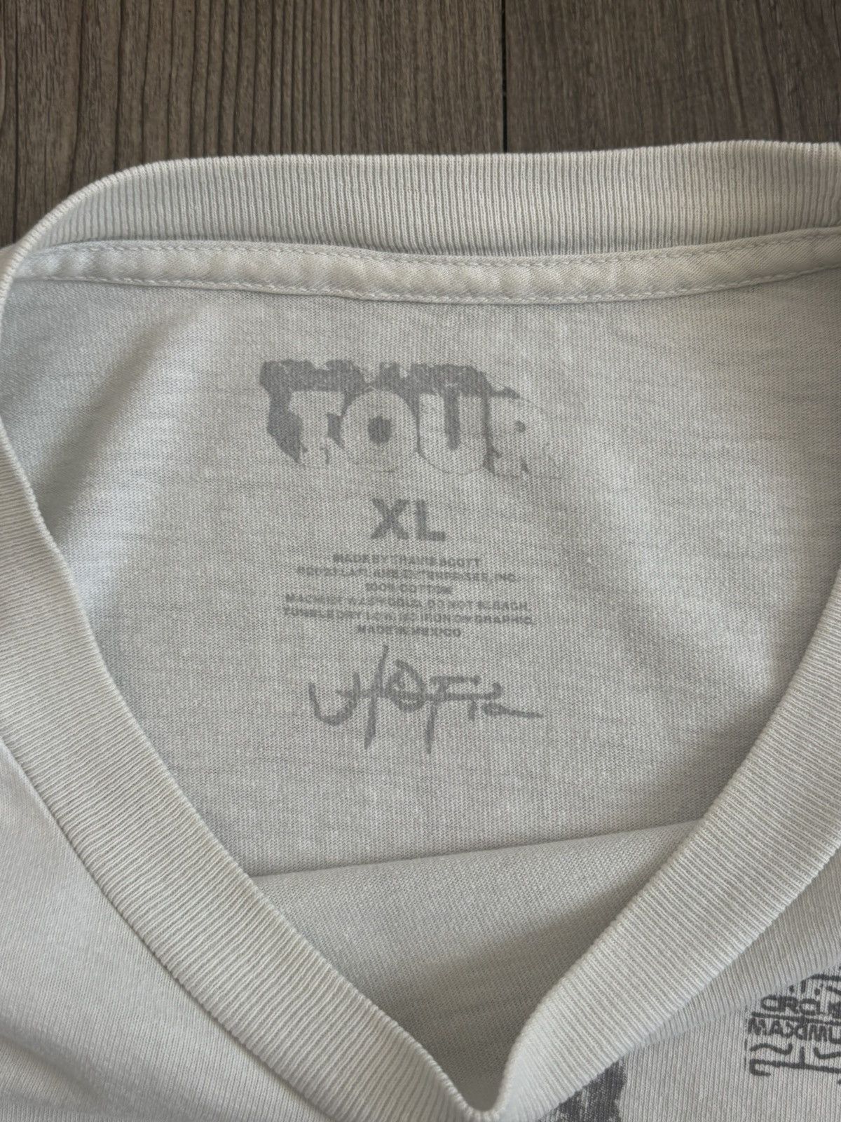 Travis Scott Travis Scott Utopia See The Future Tee Size US XL / EU 56 / 4 - 3 Thumbnail