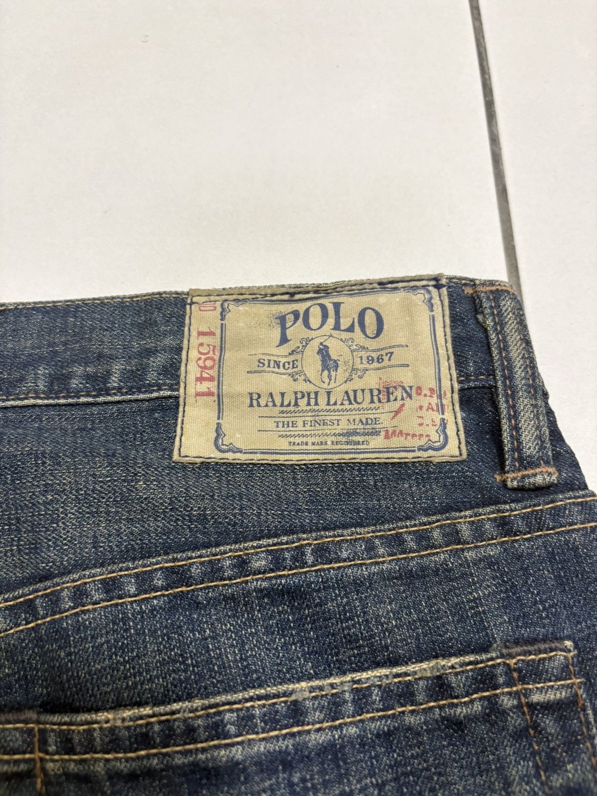 Polo Ralph Lauren crazy vintage y2k polo ralph lauren baggy jeans Size US 31 - 5 Thumbnail