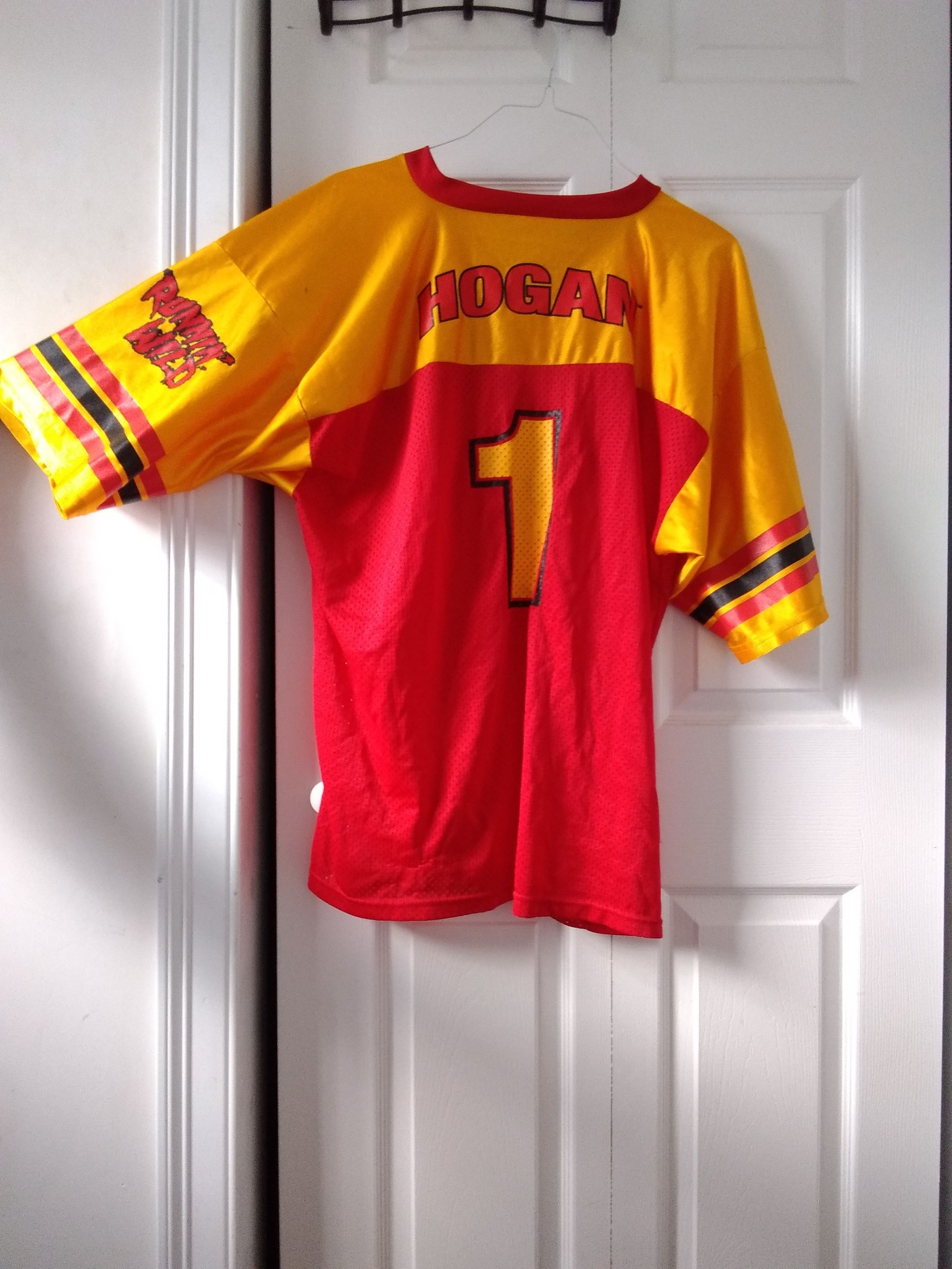 Vintage hulk hogan jersey Size US XL / EU 56 / 4 - 2 Thumbnail