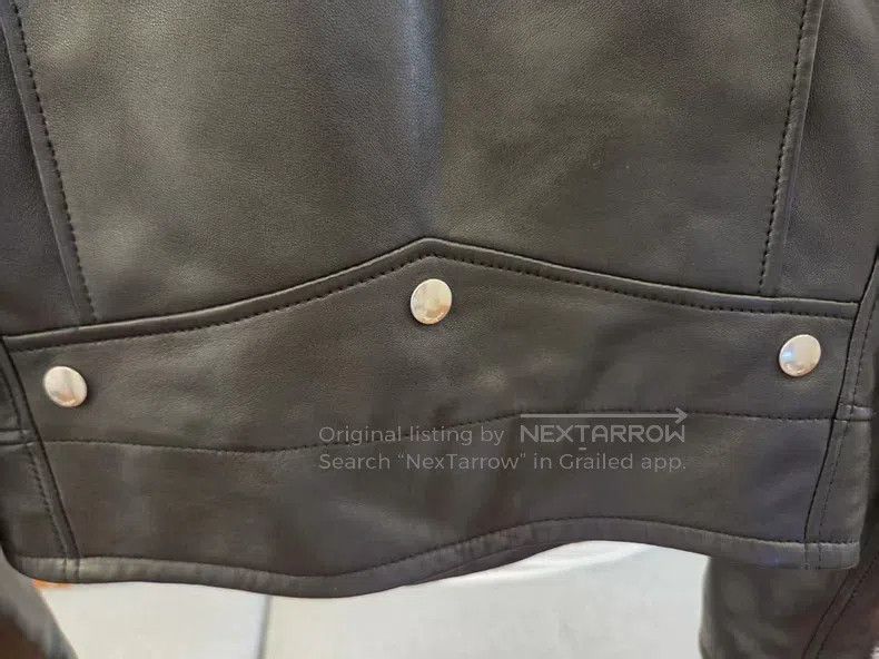 Saint Laurent Paris Saint Laurent Paris Motorcycle Leather Jacket Black Size S / US 4 / IT 40 - 6 Thumbnail