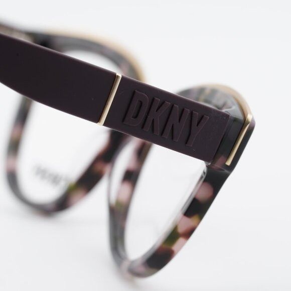 DKNY DKNY DK5064 265 Eyeglasses - Havana/Brown 54mm Cat Eye Frame Size ONE SIZE - 10 Thumbnail