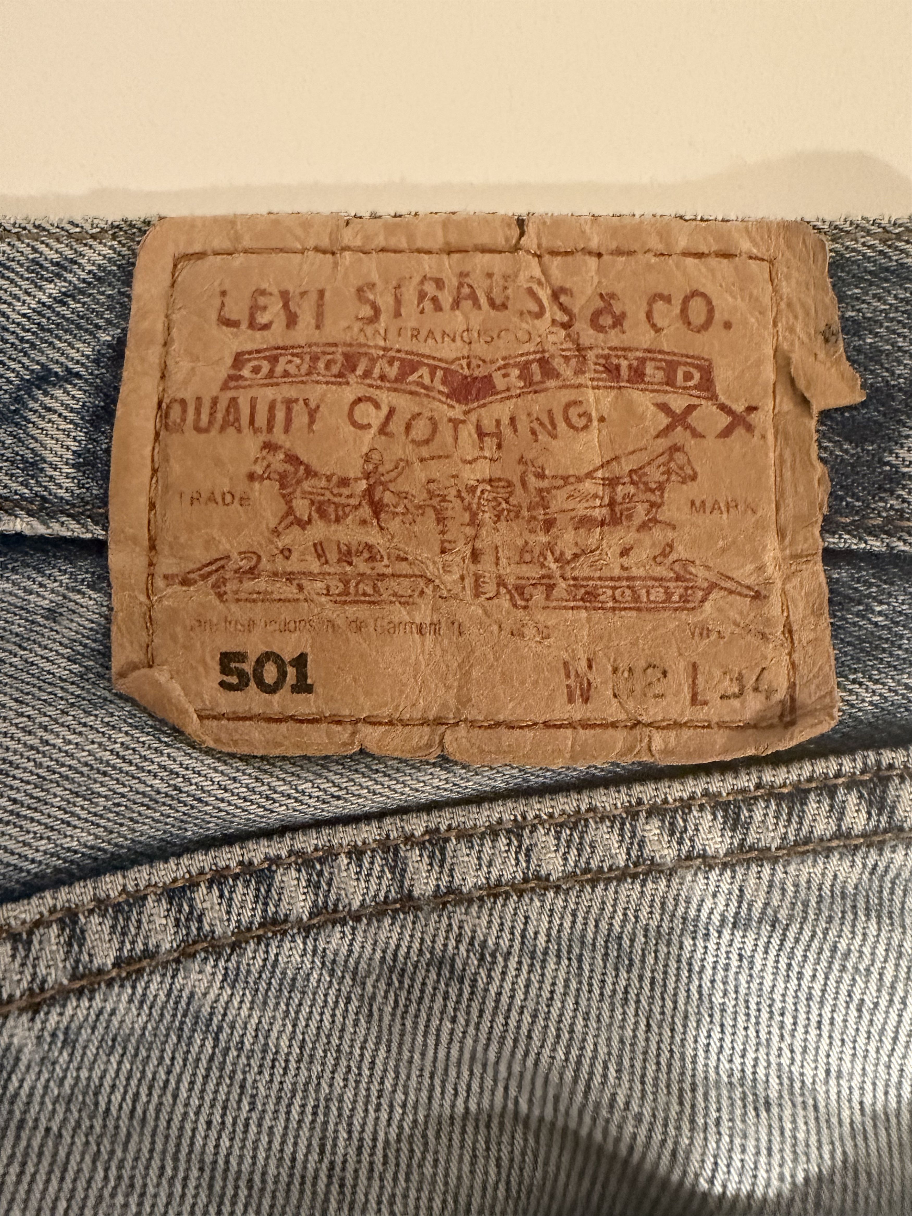Levi's Vintage Clothing Vintage Levi's 501 Size US 31 - 4 Thumbnail