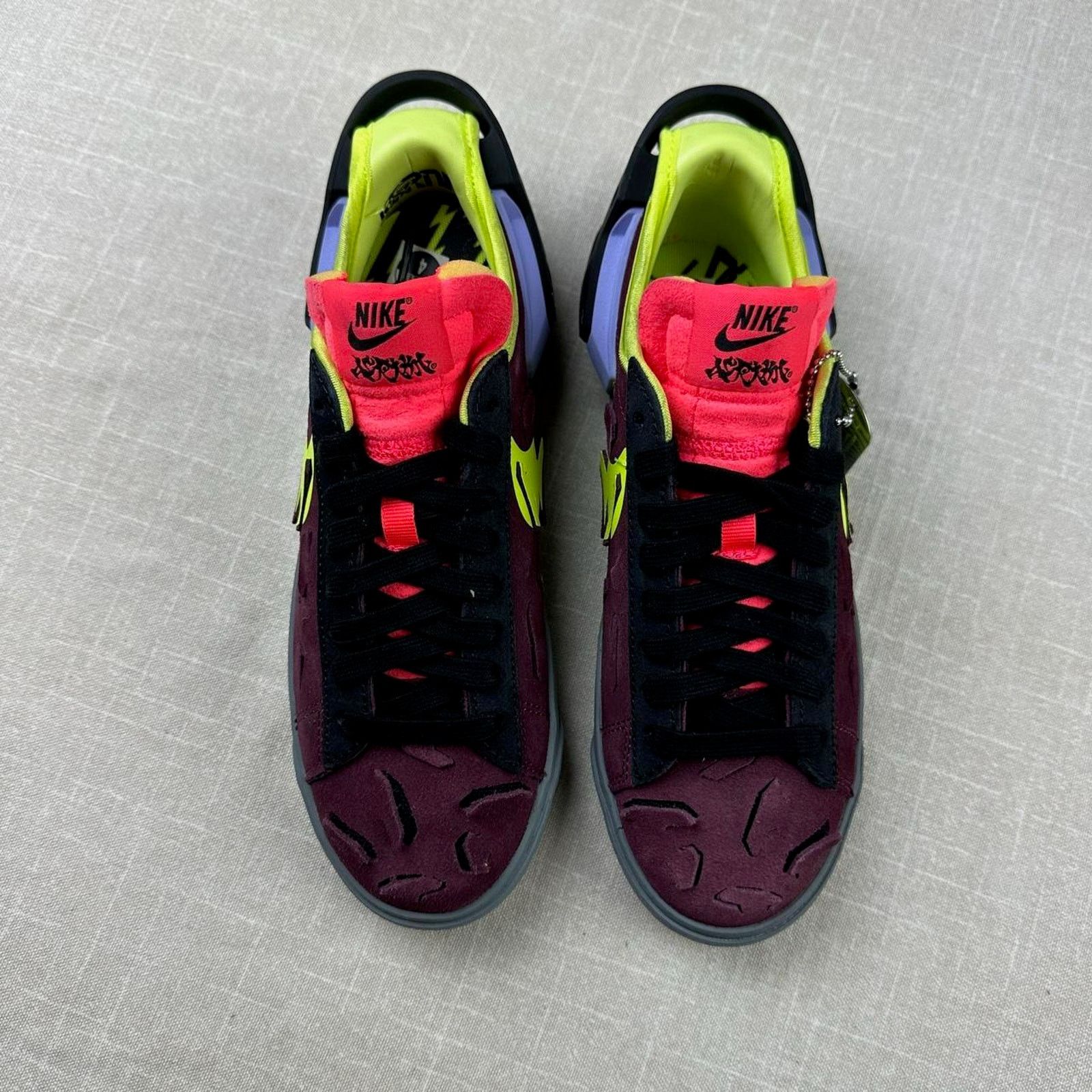 Nike Nike x Acronym Blazer Low “Night Maroon" Women 5.5 Size US 5.5 / IT 35.5 - 4 Thumbnail