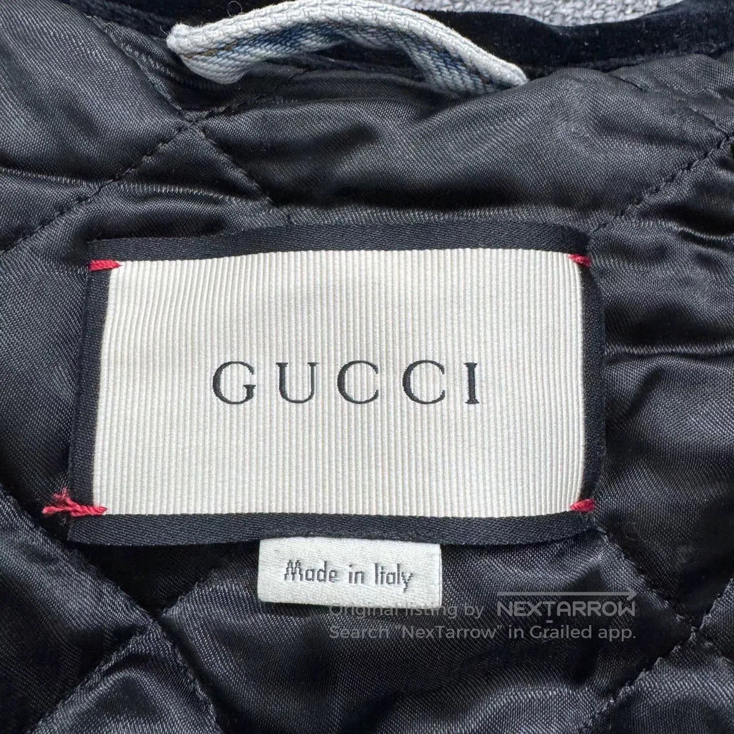 Gucci gucci embroidered floral pattern denim jacket. Size US M / EU 48-50 / 2 - 3 Thumbnail