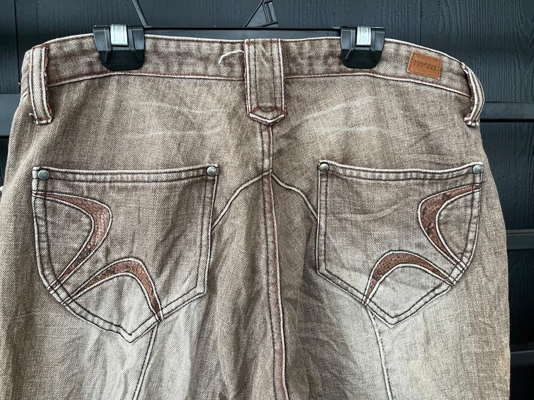 Nicole Club 🔥 RARE! NICOLE CLUB FOR MAN FLARE FADED JEAN Size US 31 - 4 Thumbnail
