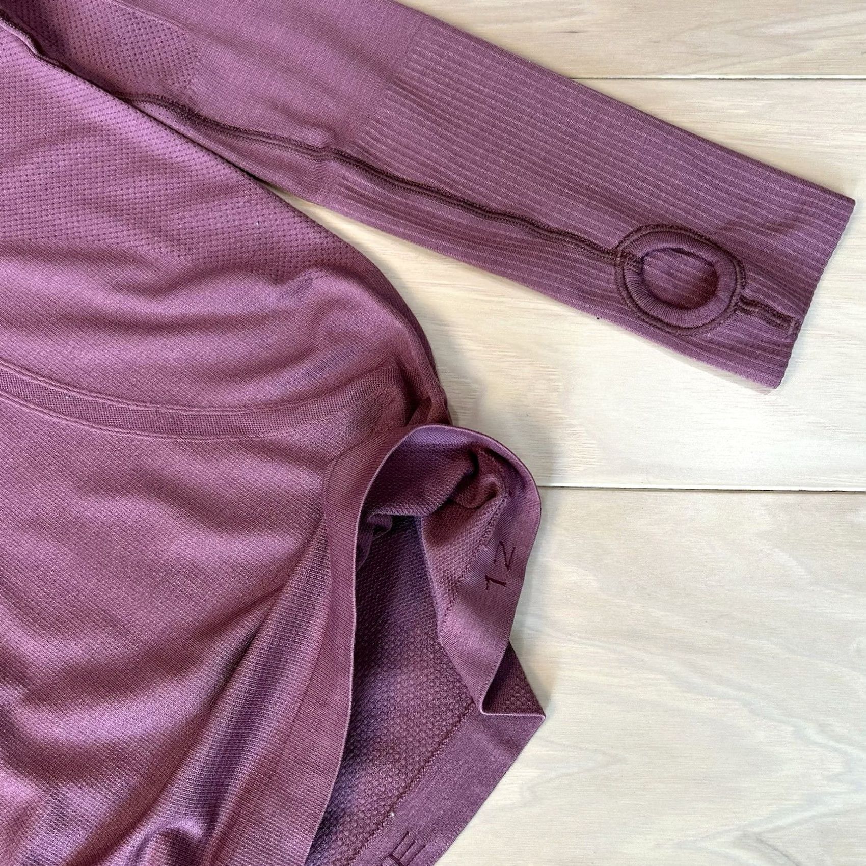 Lululemon Lululemon Swiftly Tech Crew Top Long Sleeve Women’s 12 Activewear Knit Shirt Mauve Solid Athletic” Size XL / US 12-14 / IT 48-50 - 3 Thumbnail