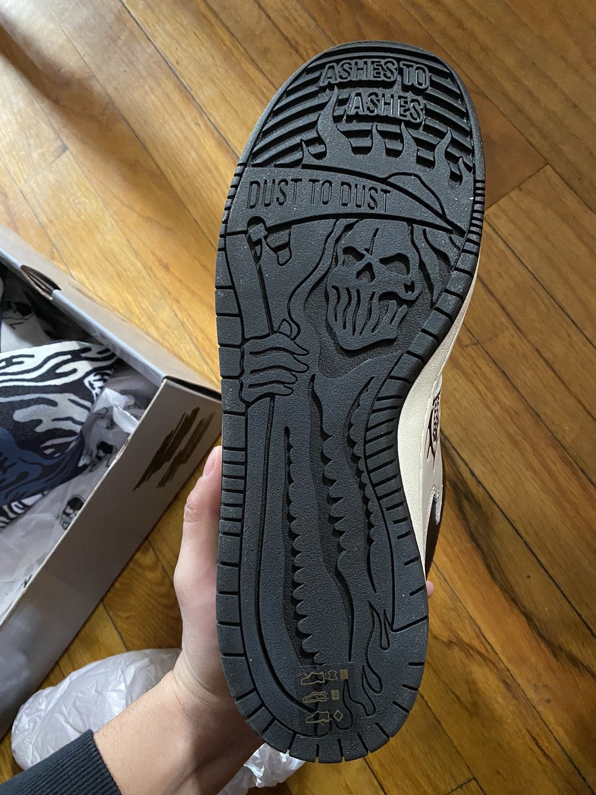 Warren Lotas Warren Lotas Bone Reaper Dunks Size US 10.5 / EU 43-44 - 11 Thumbnail