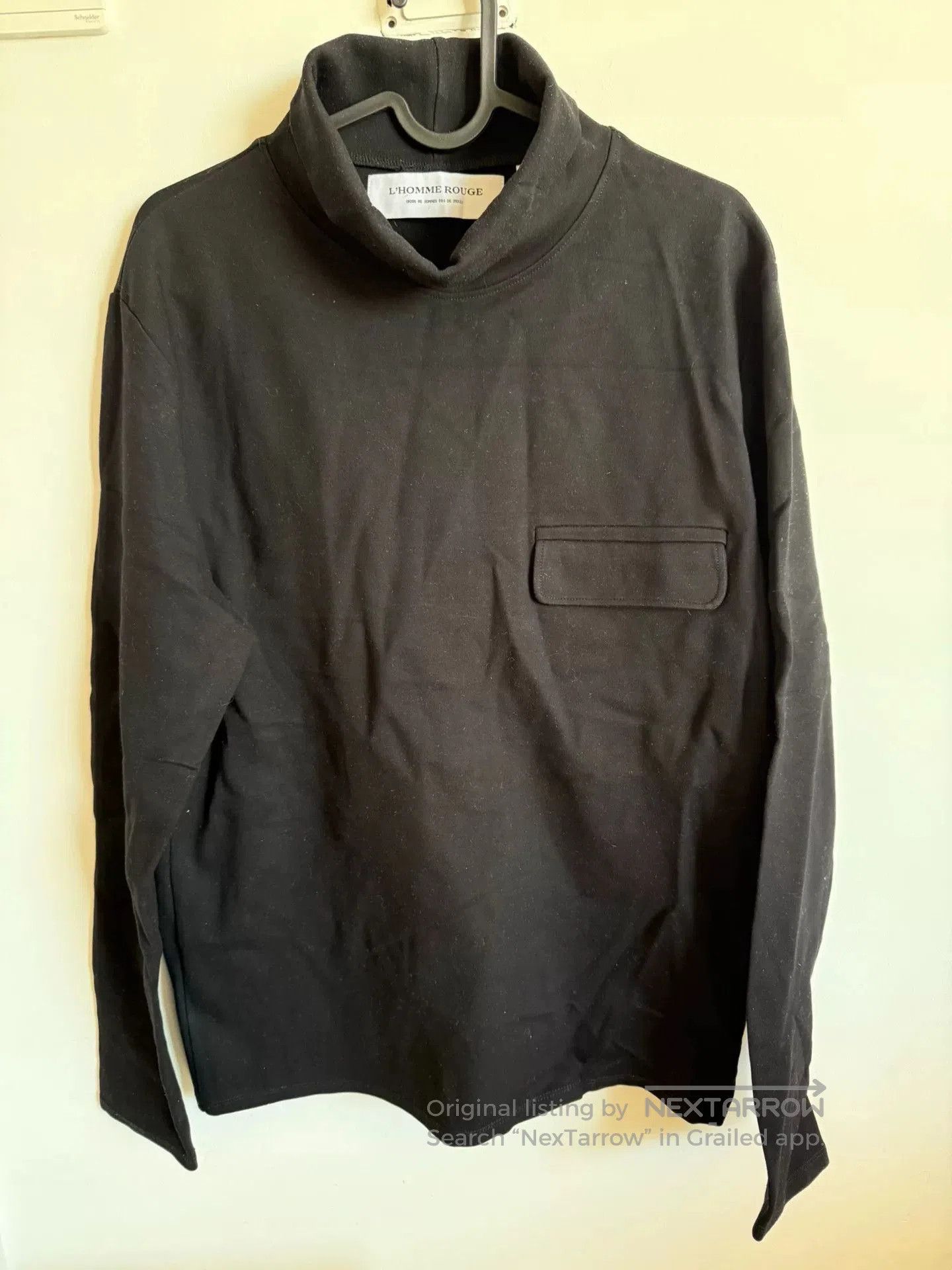 L'Homme Rouge L'Homme Rouge Men's High Neck Air Cotton. Size US M / EU 48-50 / 2 - 1 Thumbnail