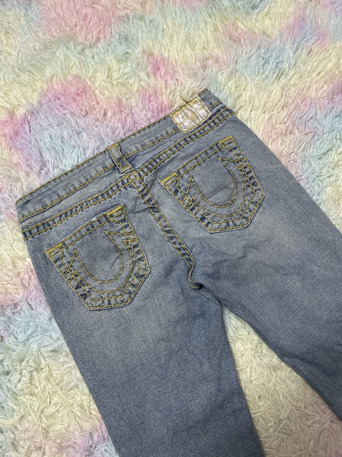 True Religion × Vintage ‼️HEARING OFFER‼️True Religion denim for women Size 31" - 4 Thumbnail