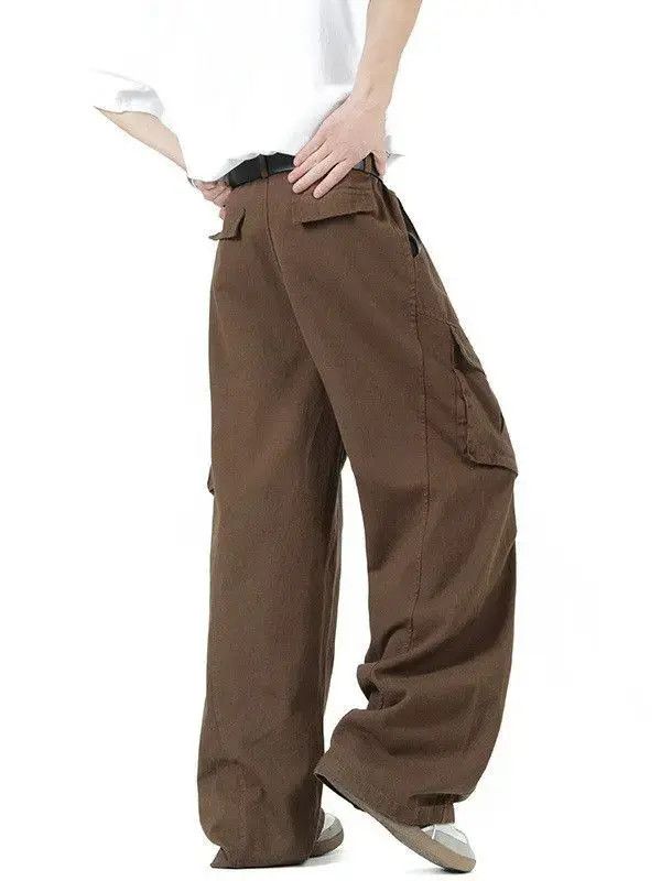 Japanese Brand Retro straight leg wide leg casual jeans Size US 32 / EU 48 - 2 Thumbnail