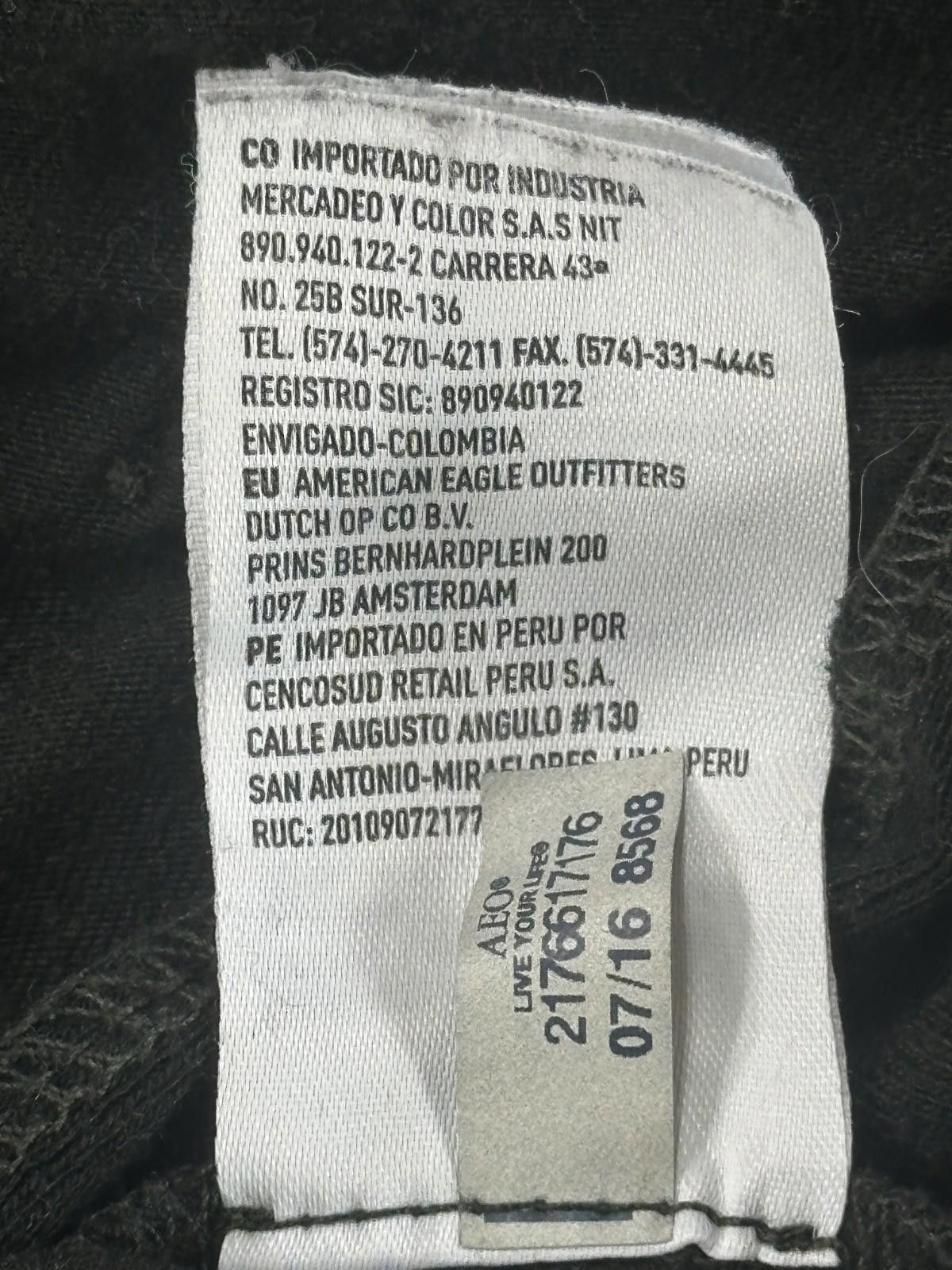 American Eagle Outfitters American Eagle Lightweight Hoodie Green/Black Men's Large Size US L / EU 52-54 / 3 - 10 Thumbnail