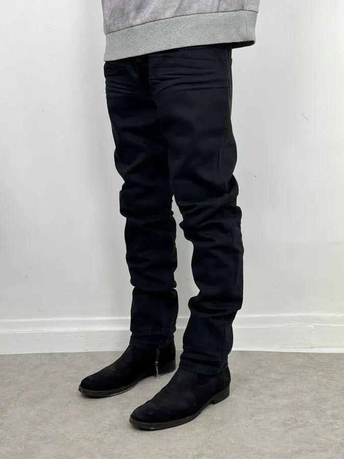 Jean Paul Gaultier 2000s Jean Paul Gaultier Black Denim Jeans Size US 32 / EU 48 - 3 Thumbnail