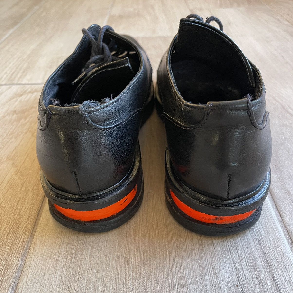 Dirk Bikkembergs SS1997 'Easy Rider' Leather Derby Lace Boots Size US 10.5 / EU 43-44 - 6 Thumbnail